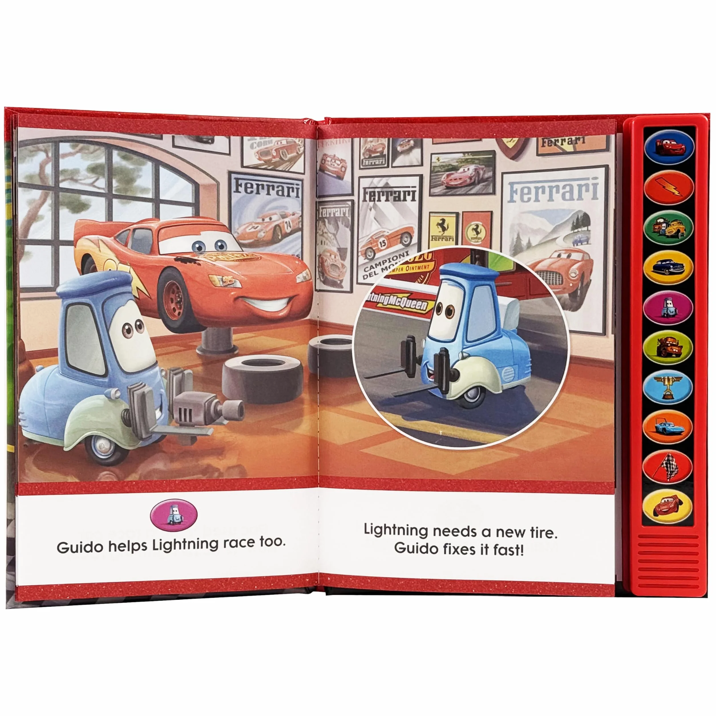 Disney Pixar Cars I'm Ready to Read Sound Book