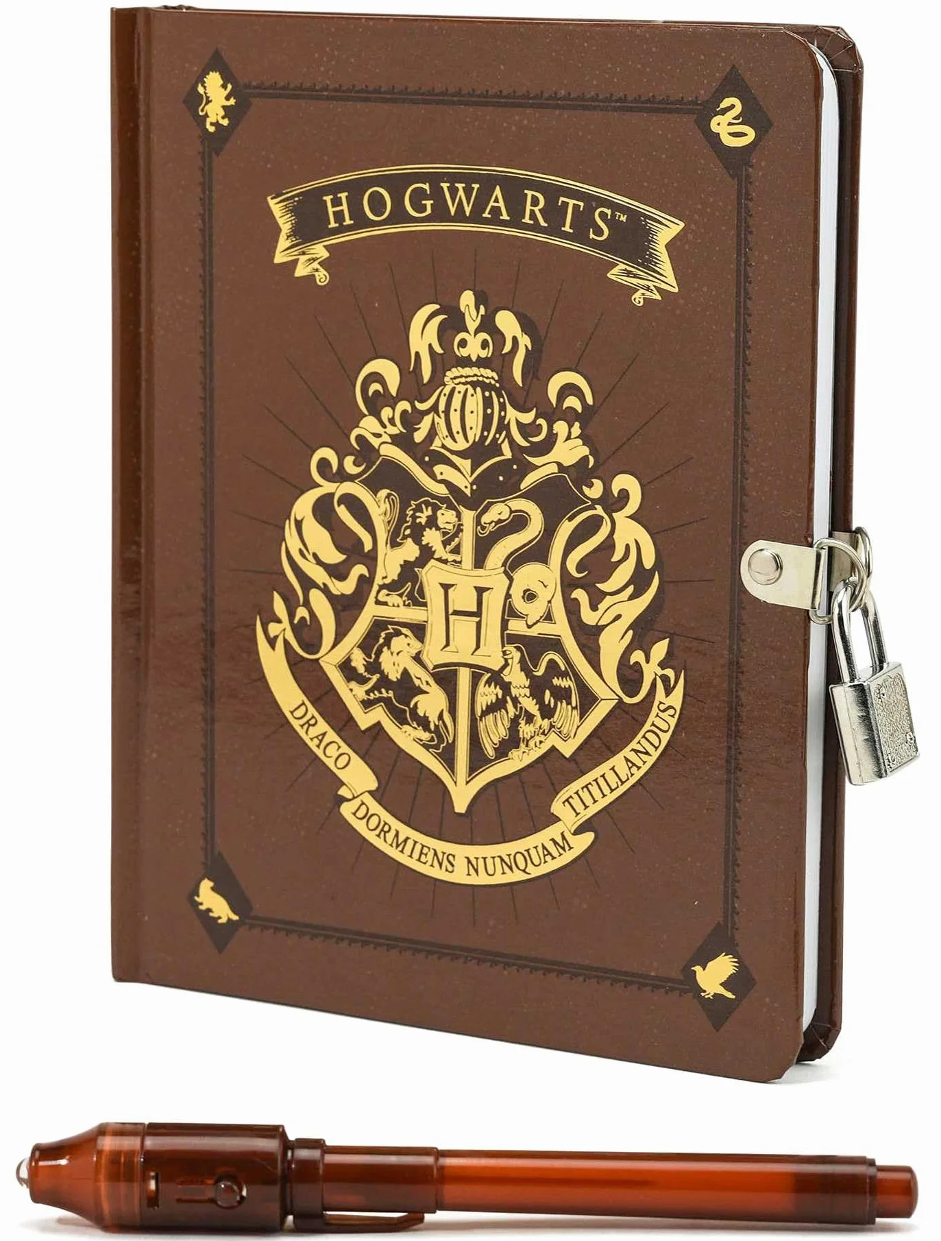 Harry Potter: Hogwarts Lock & Key Diary: Lock & Key Diary with Invisible Ink Pen