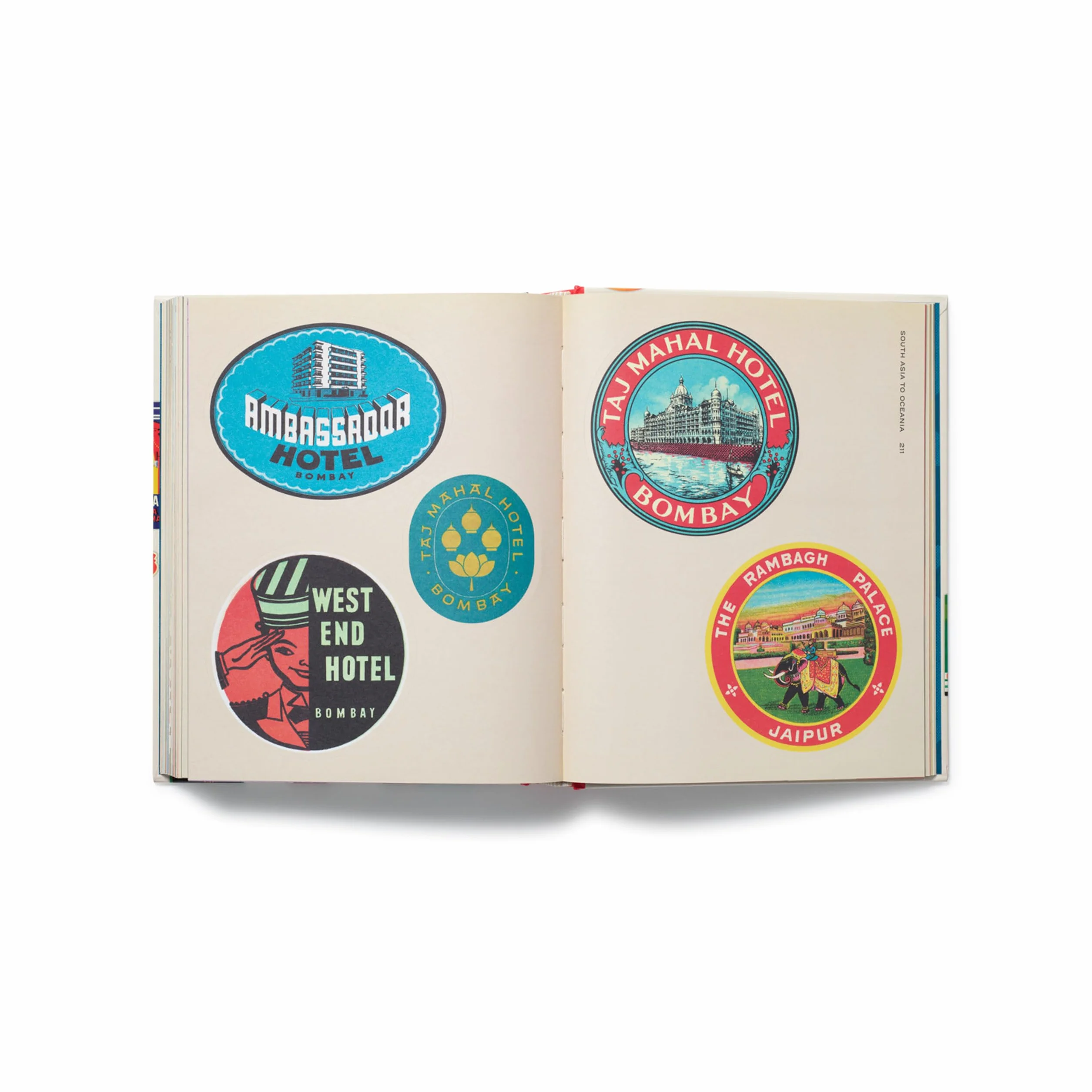 Hotel Retro: Vintage Luggage Labels from Tokyo to Buenos Aires - 250 Stickers