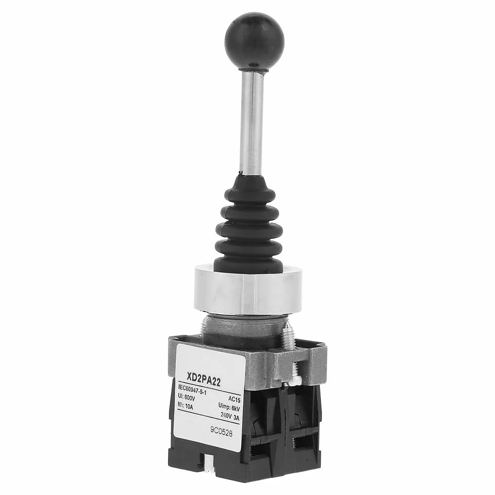 Przełącznik joystick-1 szt. XD2PA22CR 2NO 2-pozycyjne resetowanie sprężyny Momentaner Joy Stick przełącznik joy Stick