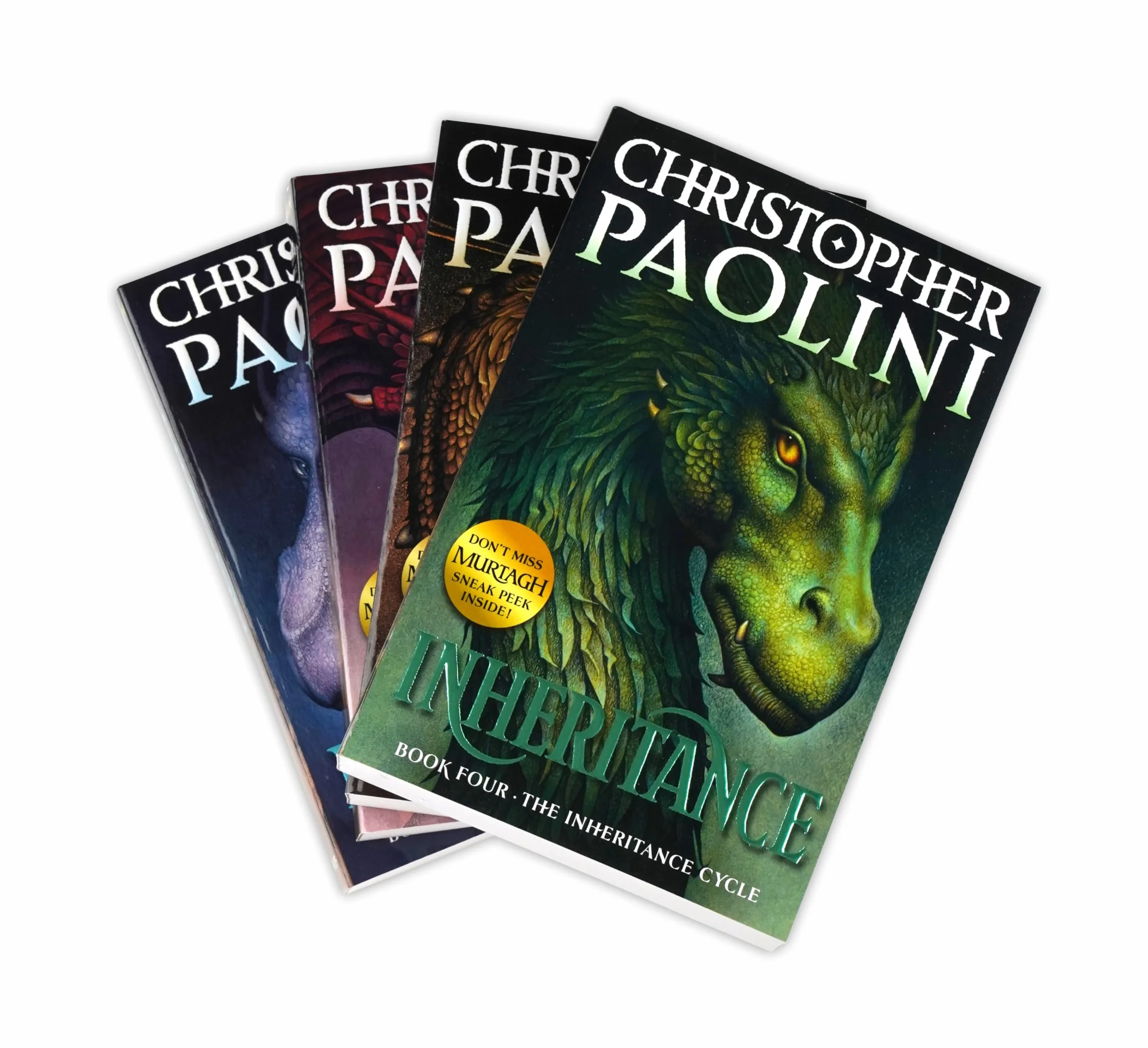 The Inheritance Cycle 4-Book Trade Paperback Boxed Set: Eragon; Eldest; Brisingr; Inheritance