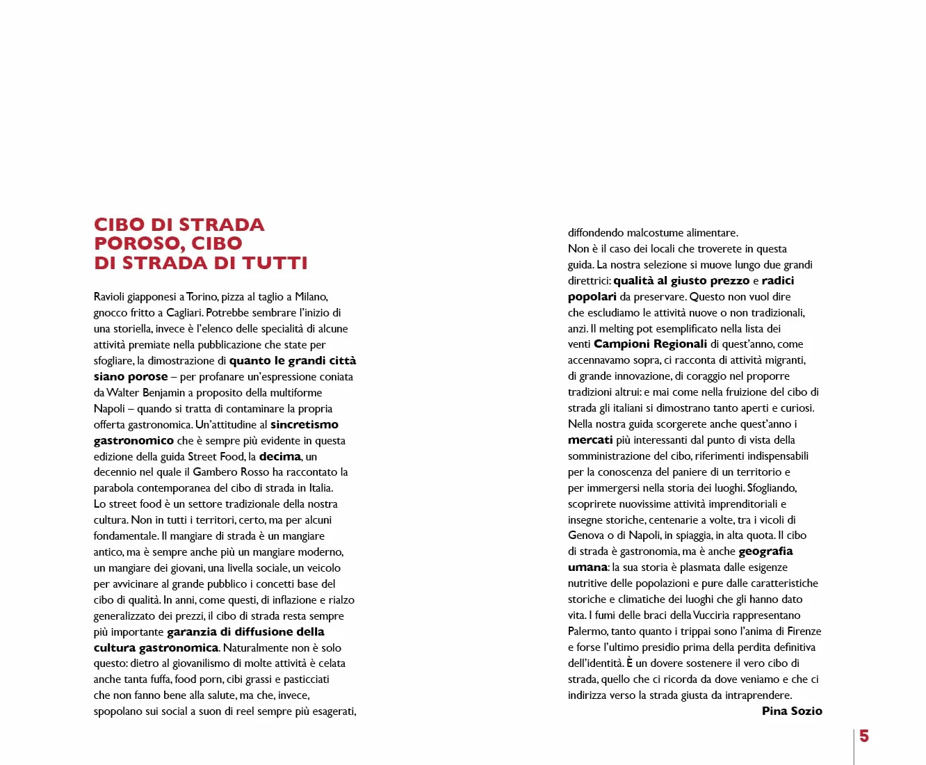 Street food 2025: Le storie e i luoghi del cibo di strada all'italiana