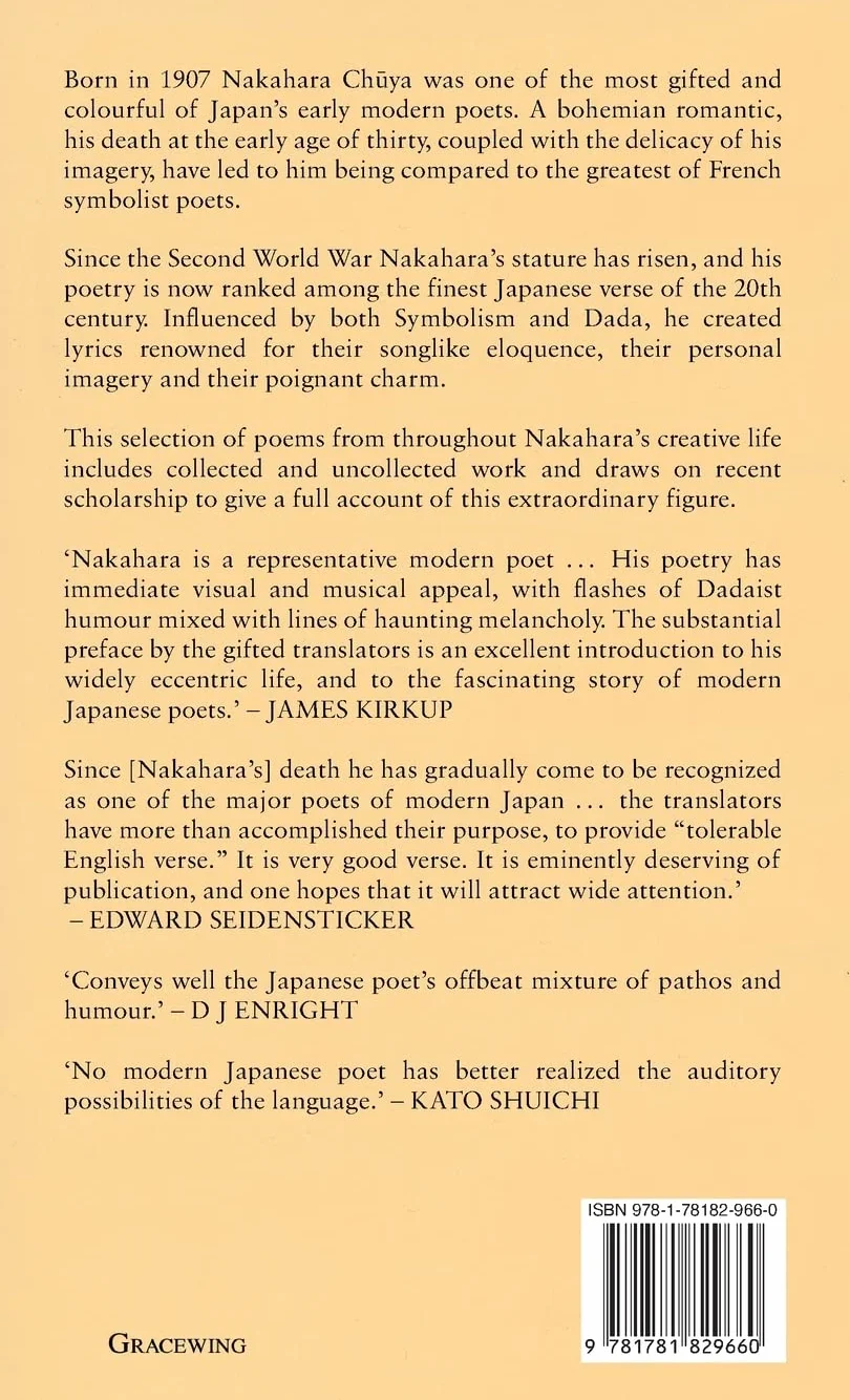 The Poems of Nakahara Chuya