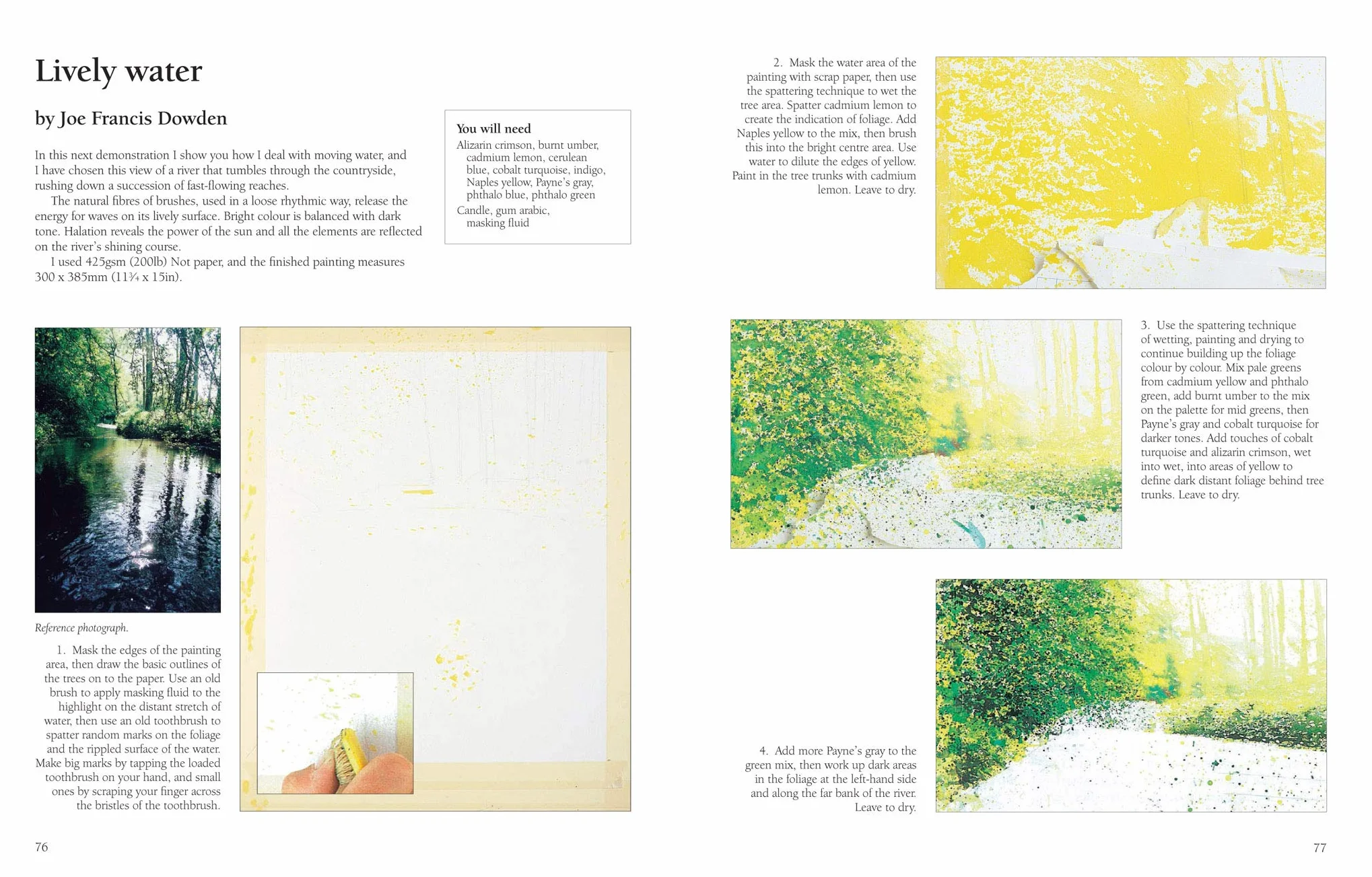 Watercolour Landscapes Step-By-Step