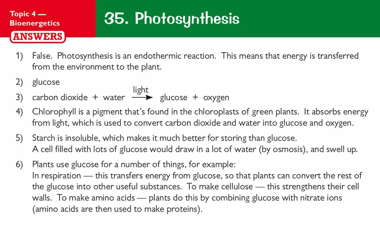 GCSE Biology AQA Revision Question Cards - Q&A cards for quick practice