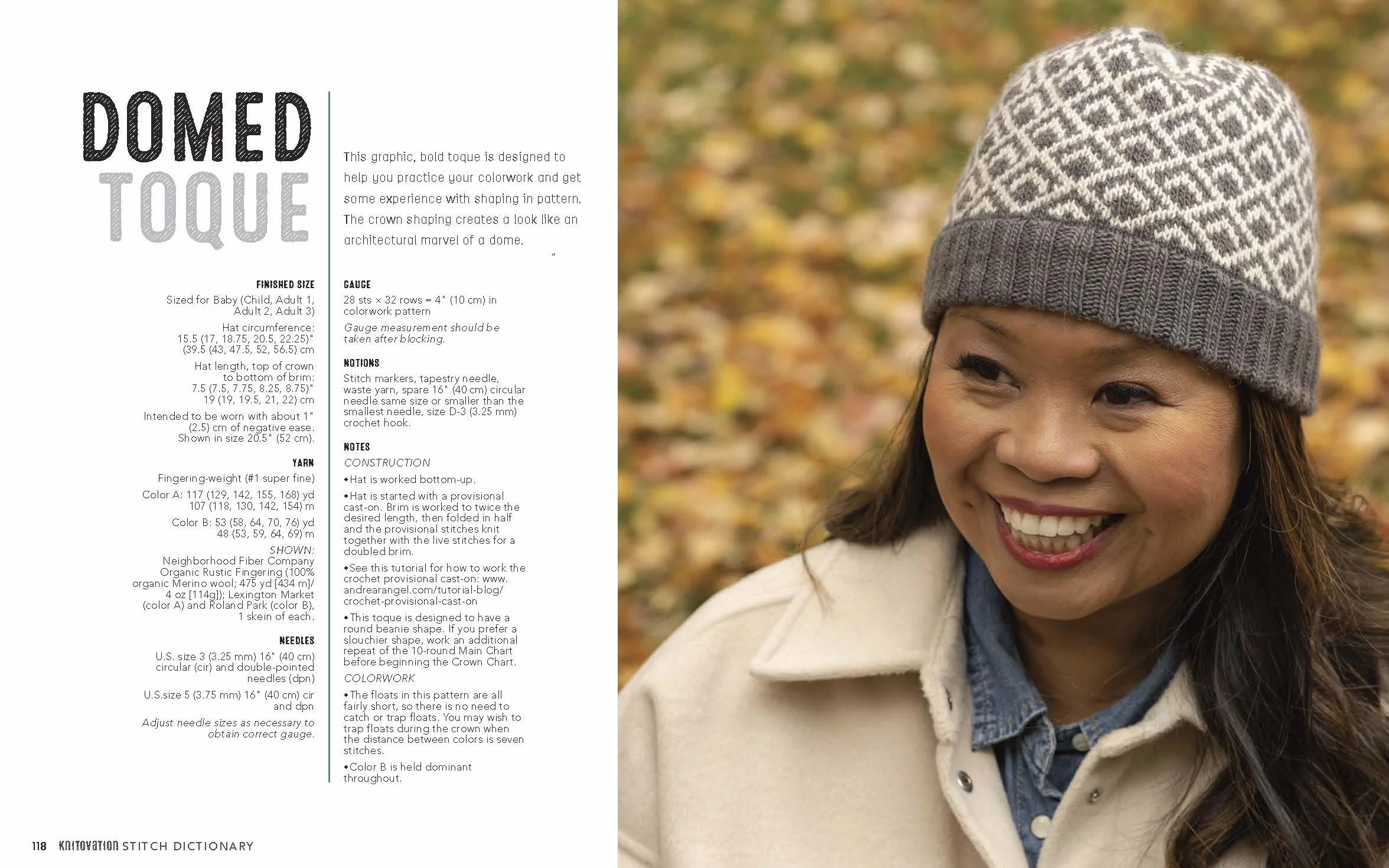 KnitOvation Stitch Dictionary: 150+ Modern Colorwork Knitting Motifs