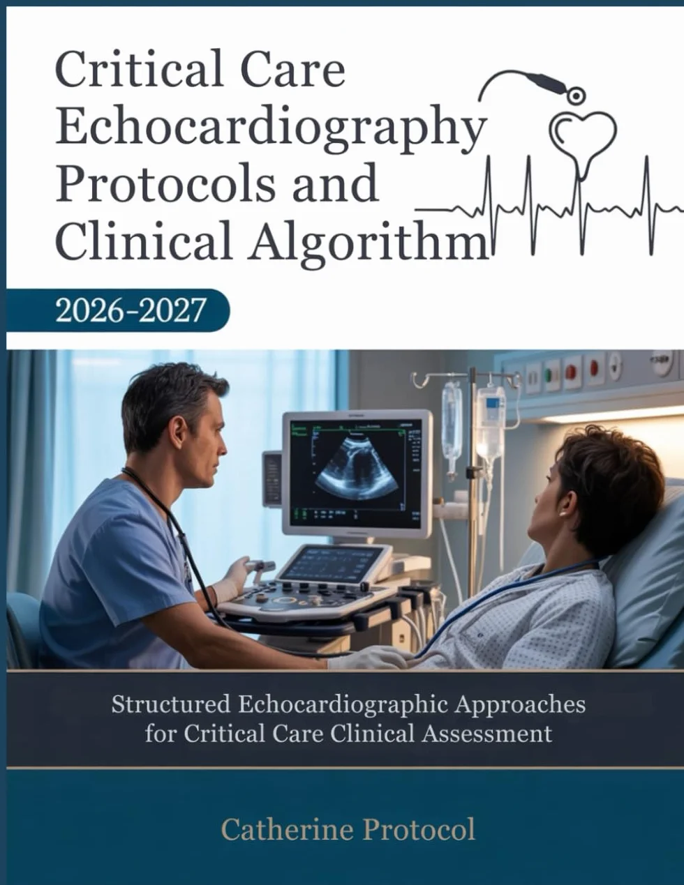 CRITICAL CARE ECHOCARDIOGRAPHY Protocols And Clinical Algorithm 2026-2027: Structured Echocardiographic Approaches