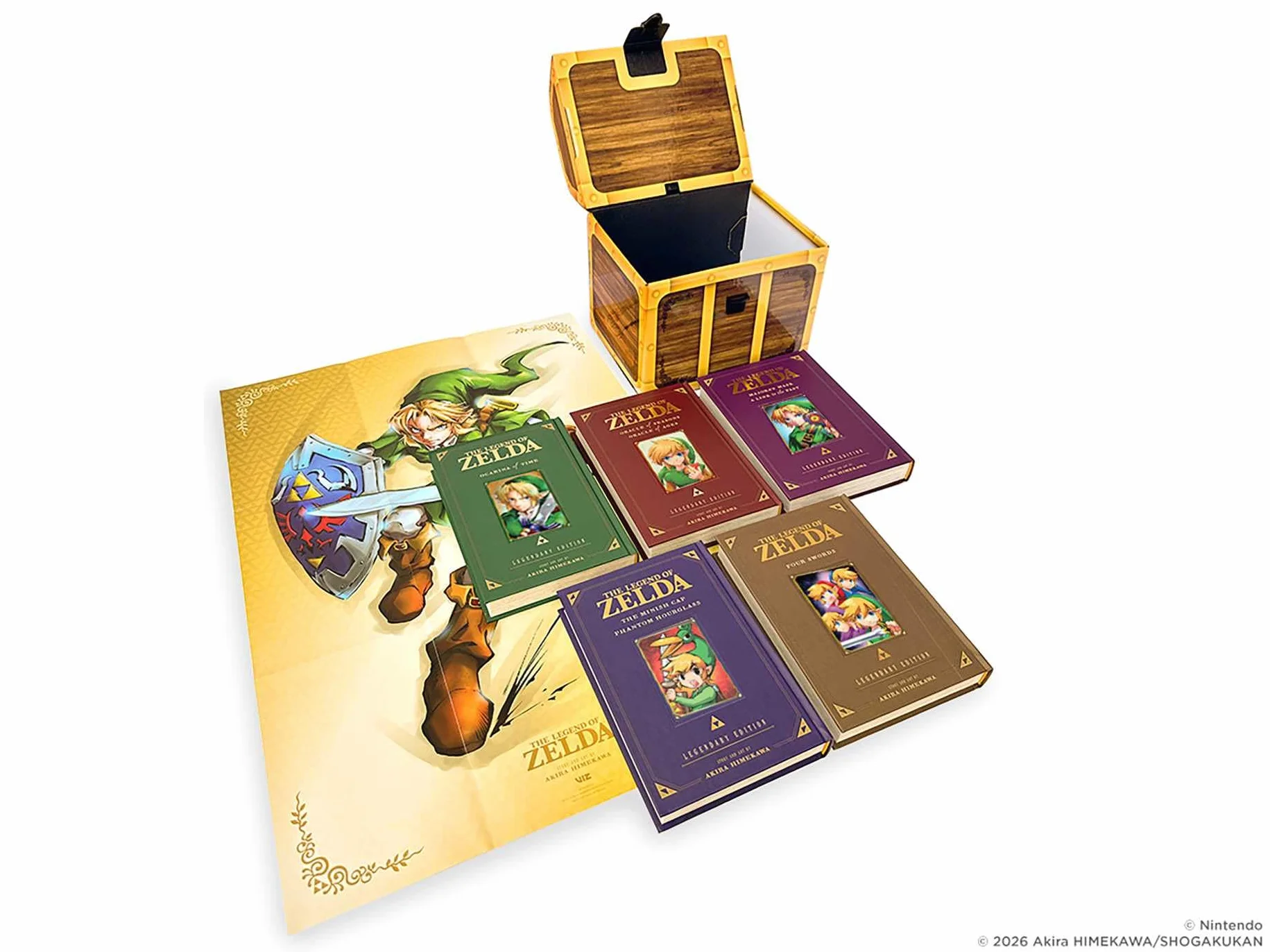 The Legend of Zelda Legendary Edition Box Set