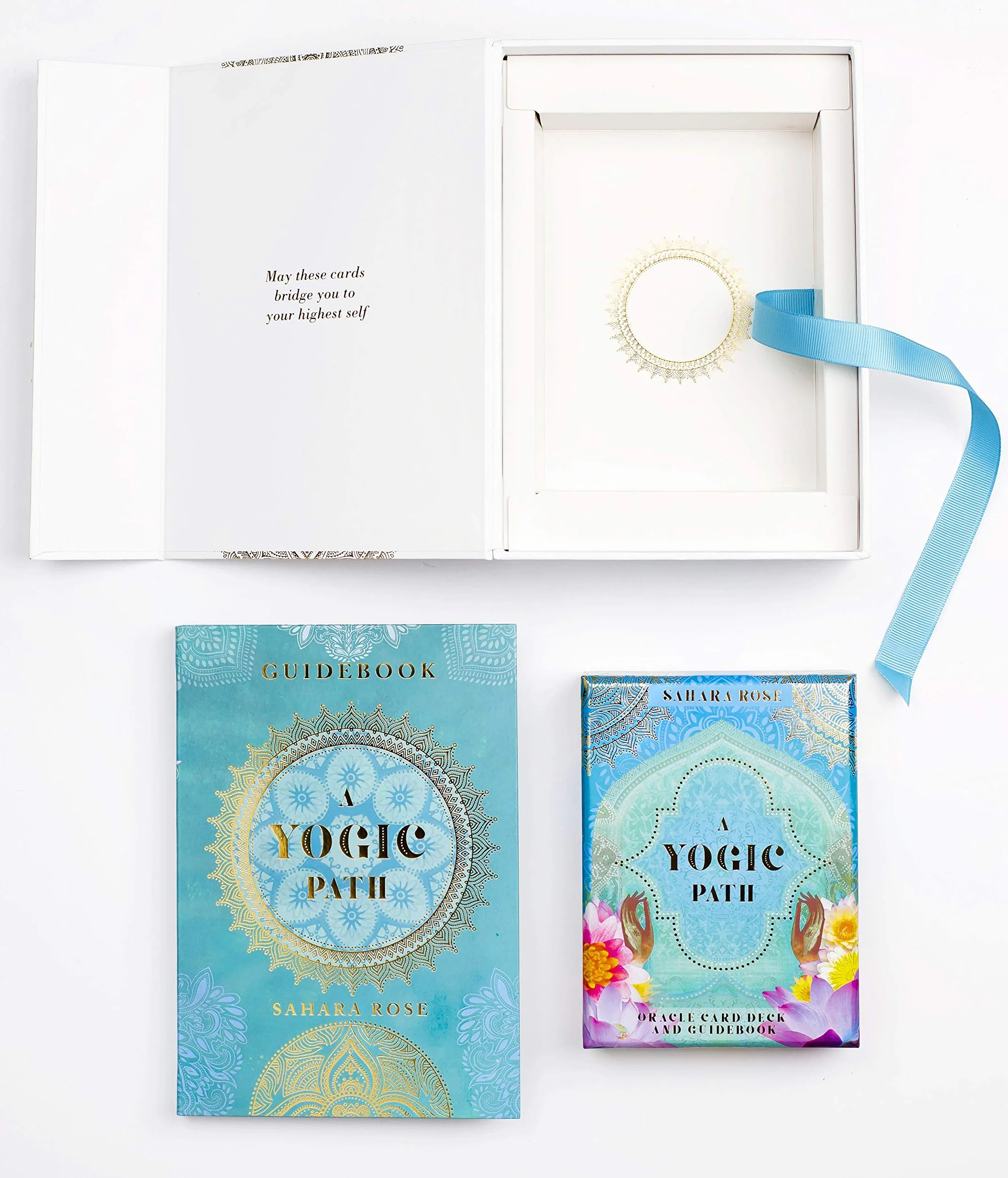 A Yogic Path Oracle Deck and Guidebook (Keepsake Box Set)