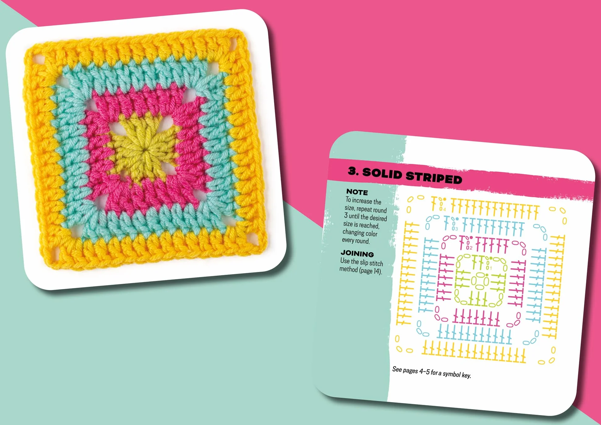 The Granny Square Card Deck: 50 Mix and Match Designs