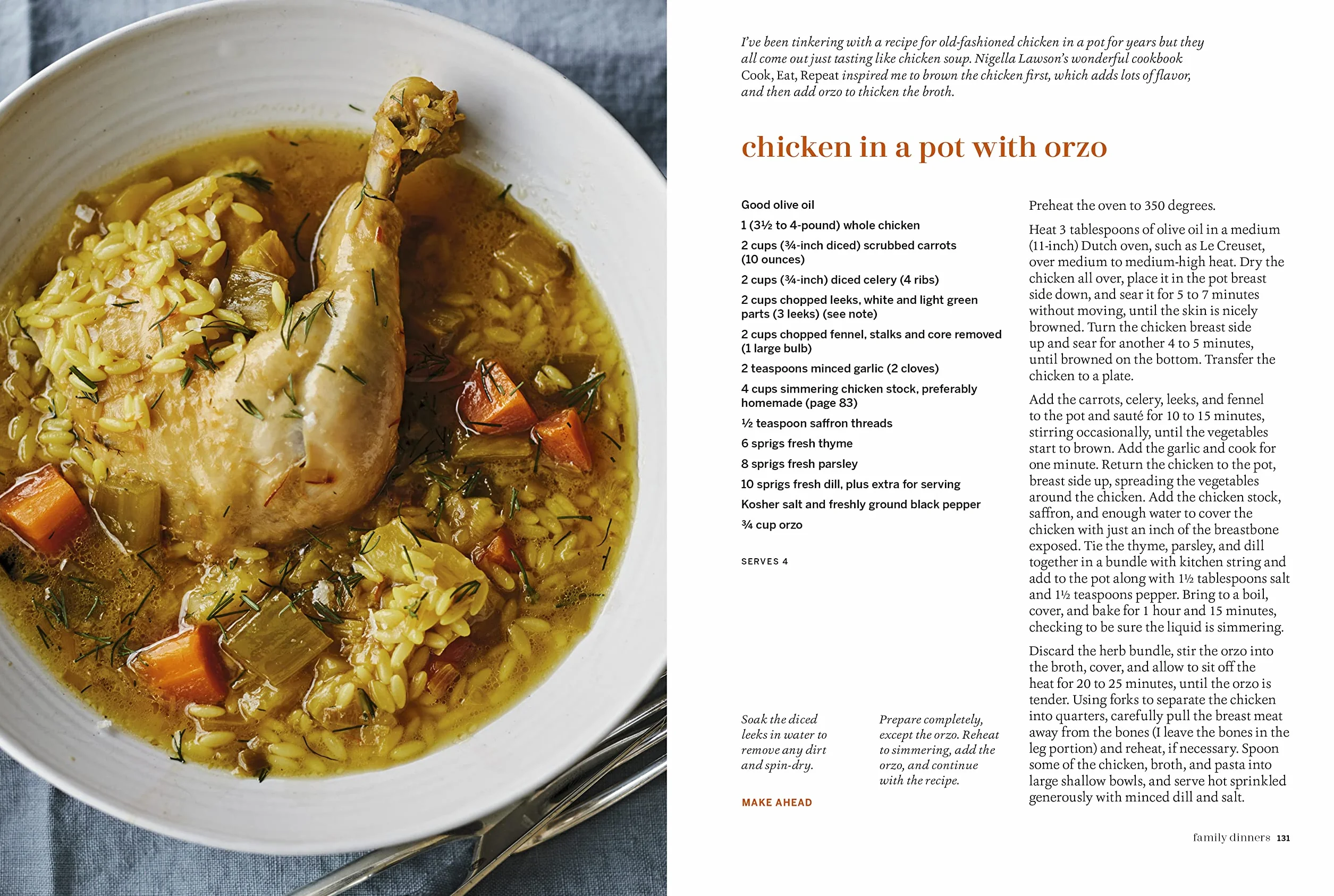 Barefoot Contessa Go-To Dinners Cookbook