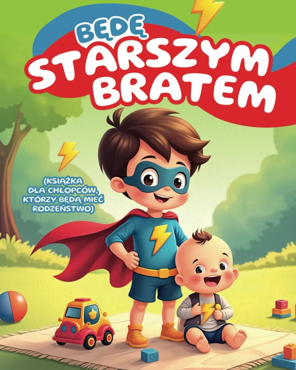 Będę starszym bratem! (Książka dla chłopców, którzy będą mieć rodzeństwo): Opowiadania dla dzieci, które pomogą przygotować się do roli starszego ... wspierające zrozumienie tej nowej roli