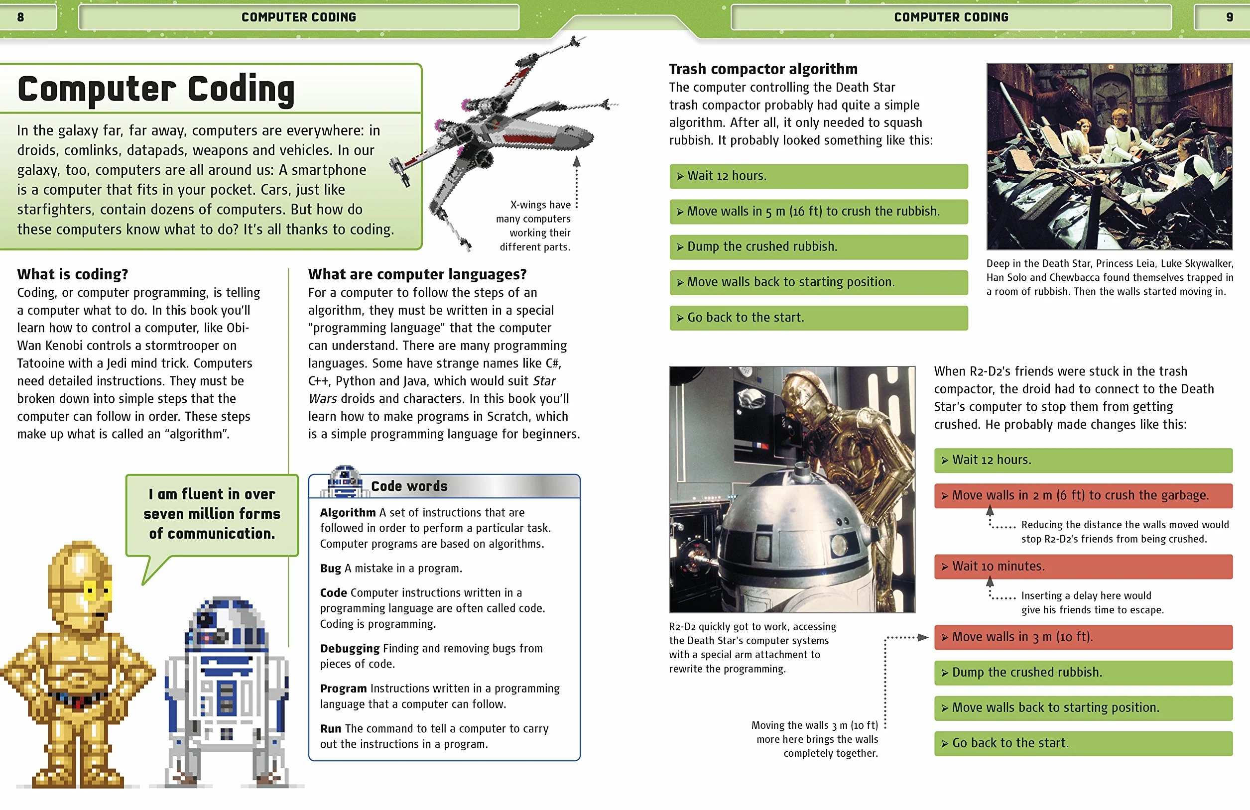 Star Wars Coding Projects: Step-by-Step Visual Guide to Animations, Games & Simulations