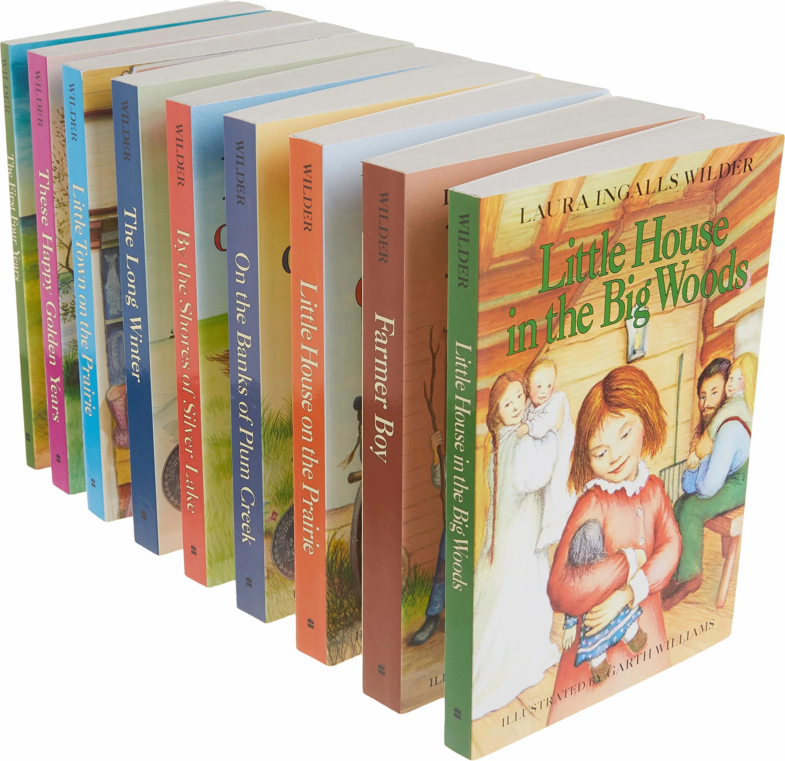 The Little House Set: Books 1 to 9