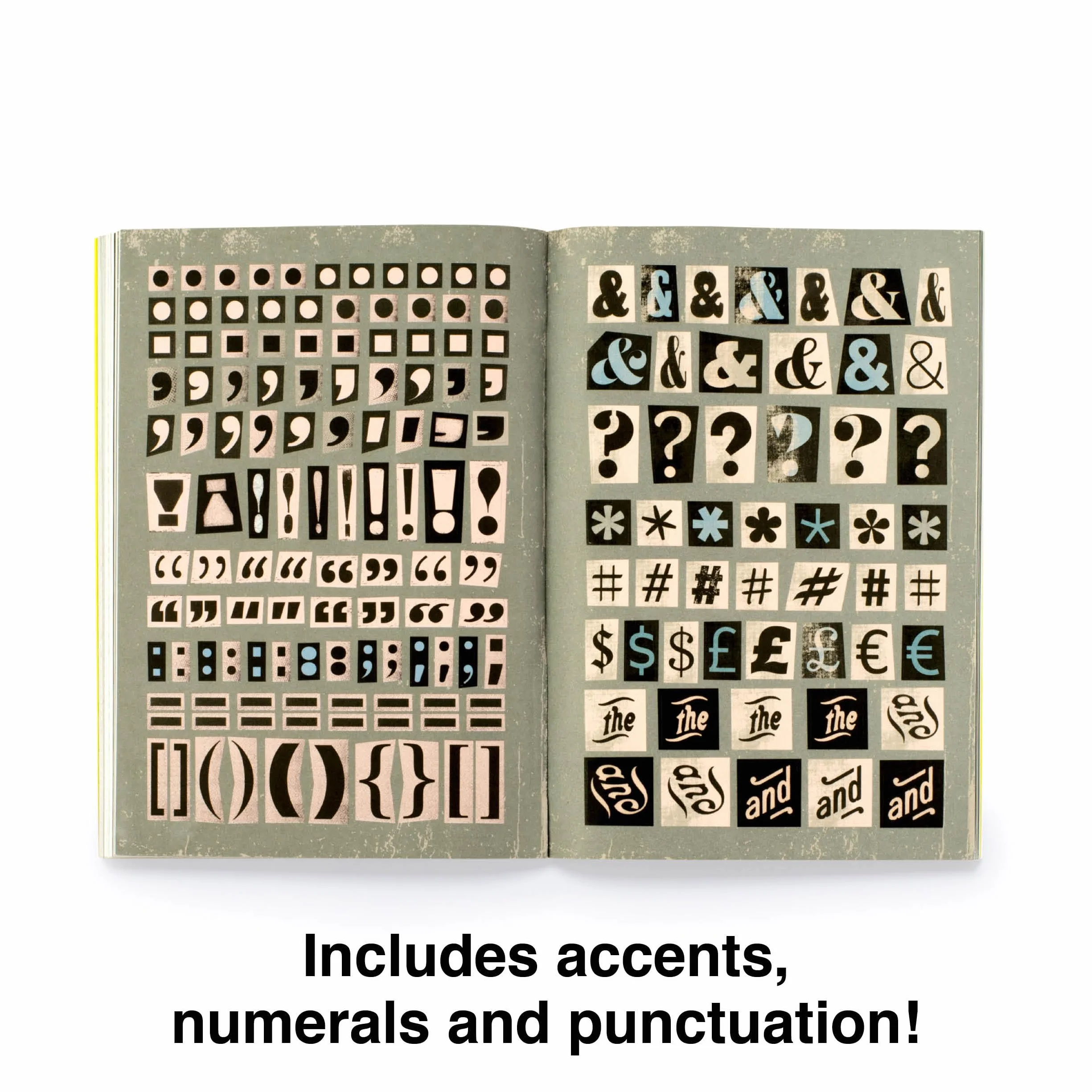 The Ransom Note Sticker Book /anglais: Thousands of Letters for Your Anonymous Messages