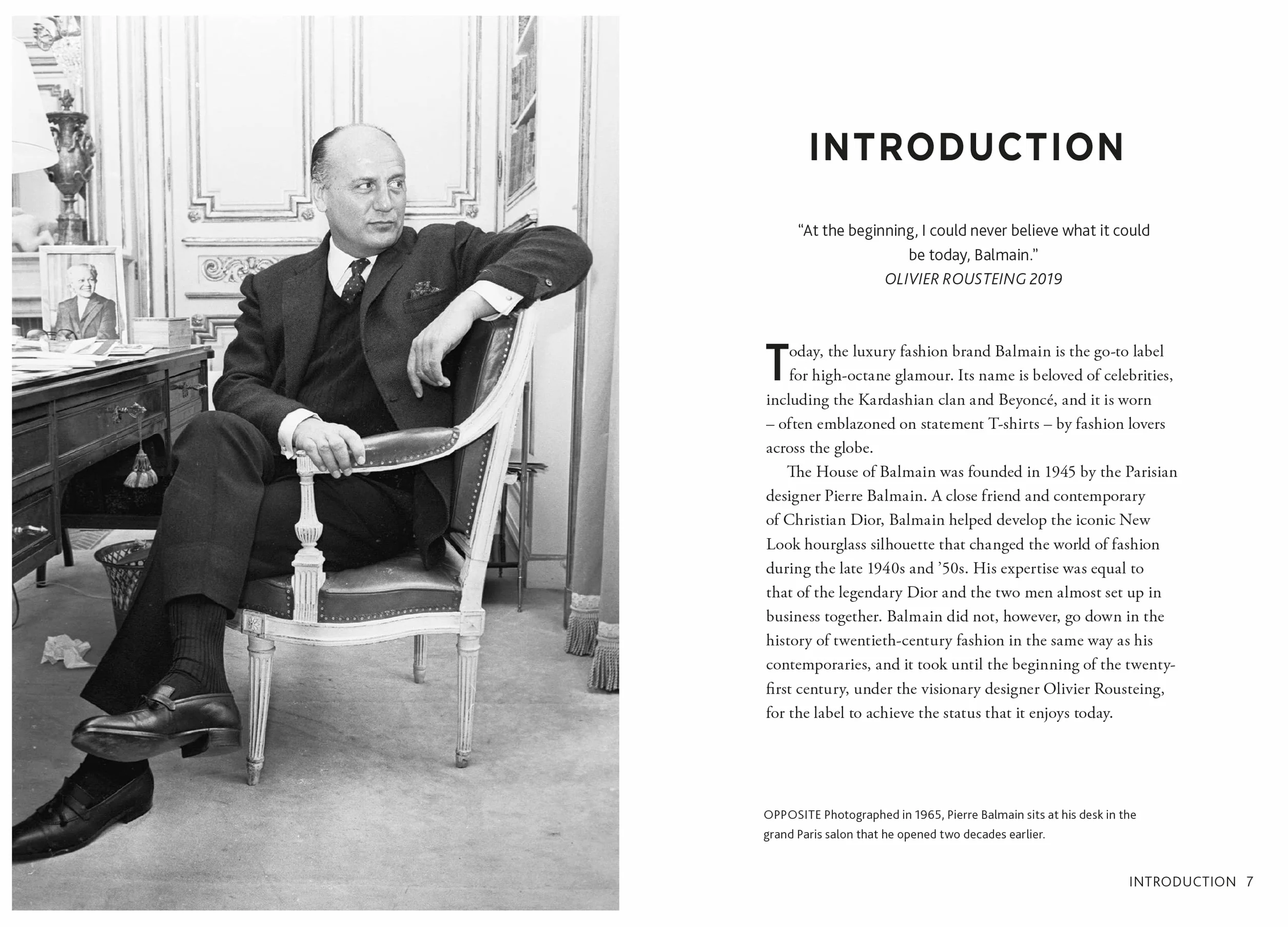 Little Book of Balmain: History of the Iconic Fashion House