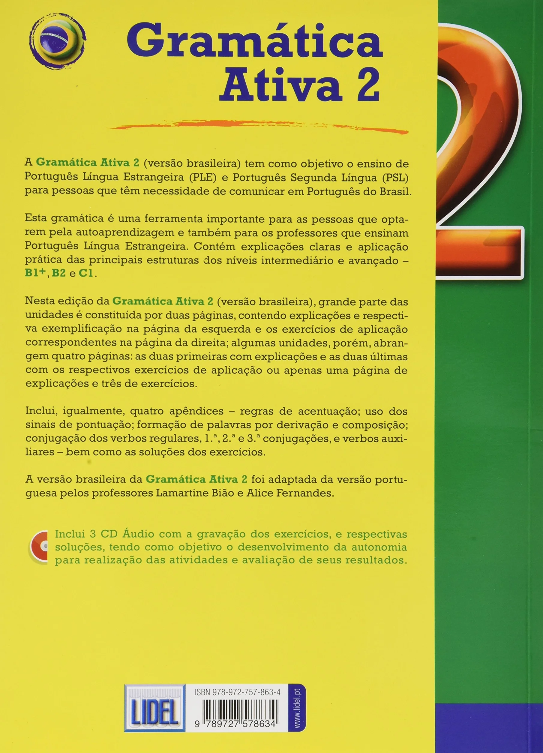 Gramatica Ativa 2 wersja brazylijska: B1+/B2/C1
