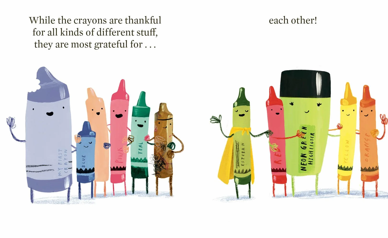 The Crayons Give Thanks