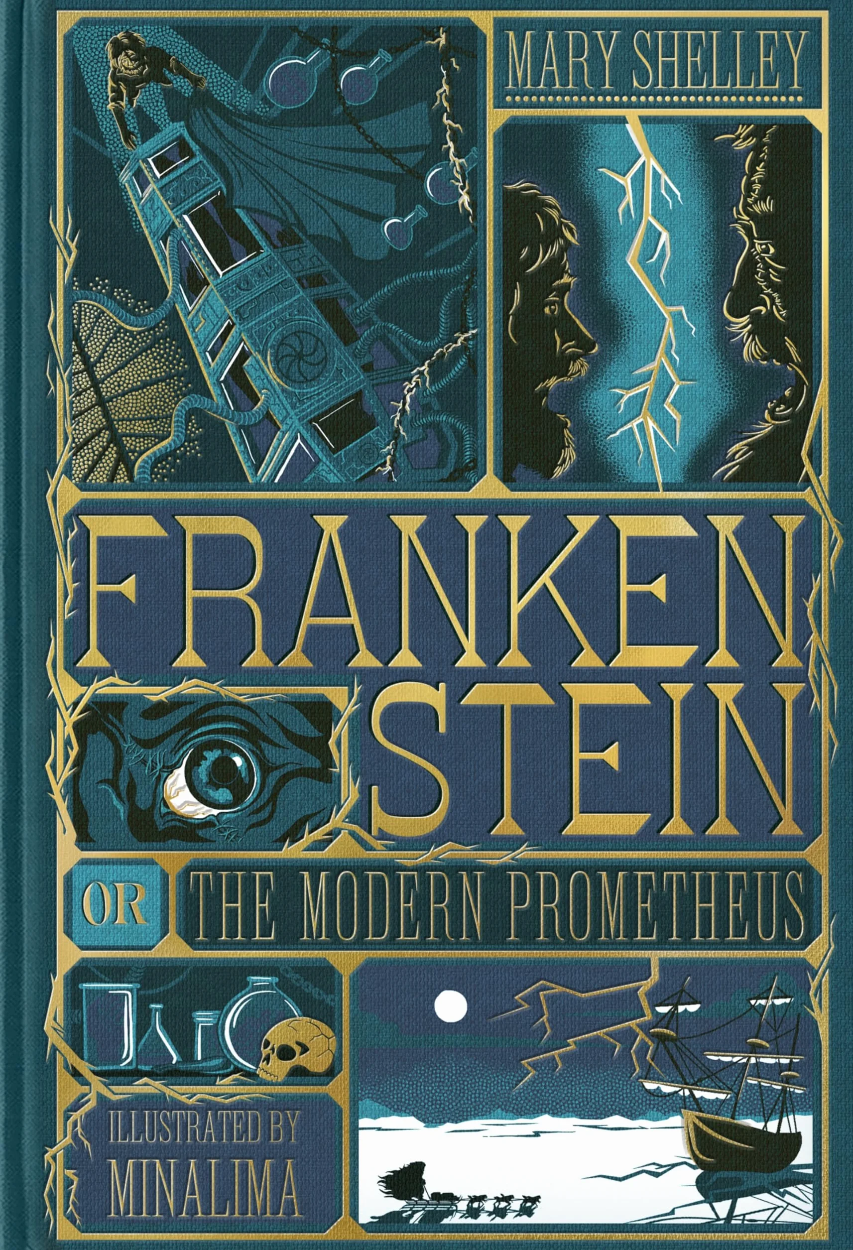 Frankenstein (Minalima Edition): Or the Modern Prometheus