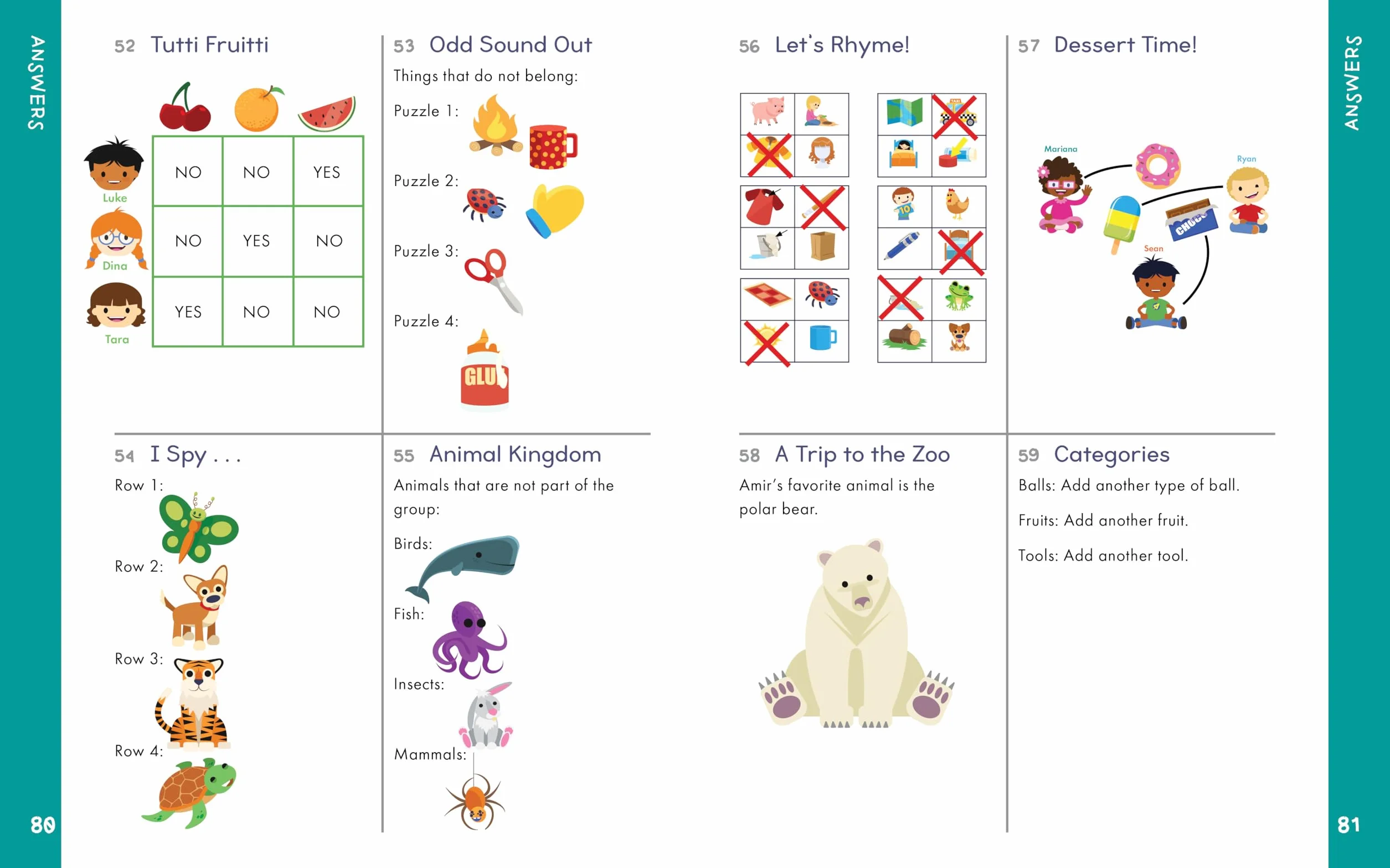 Logic Puzzles for Clever Kids: Fun Brain Games for Ages 4 & Up