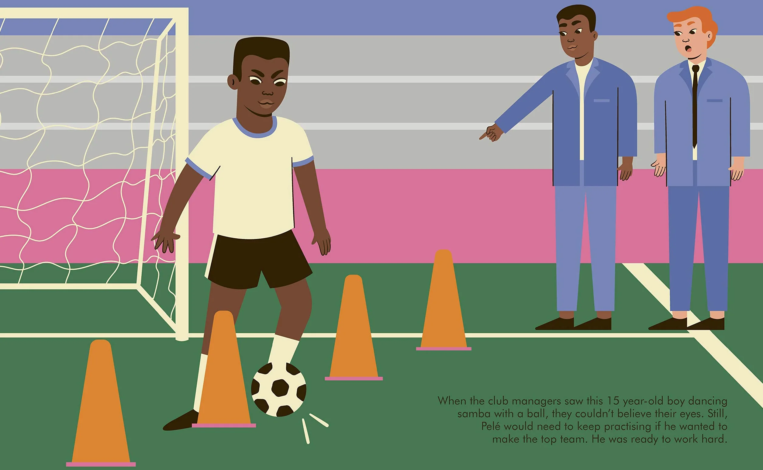 Little People Big Dreams Pele /anglais: Volume 46