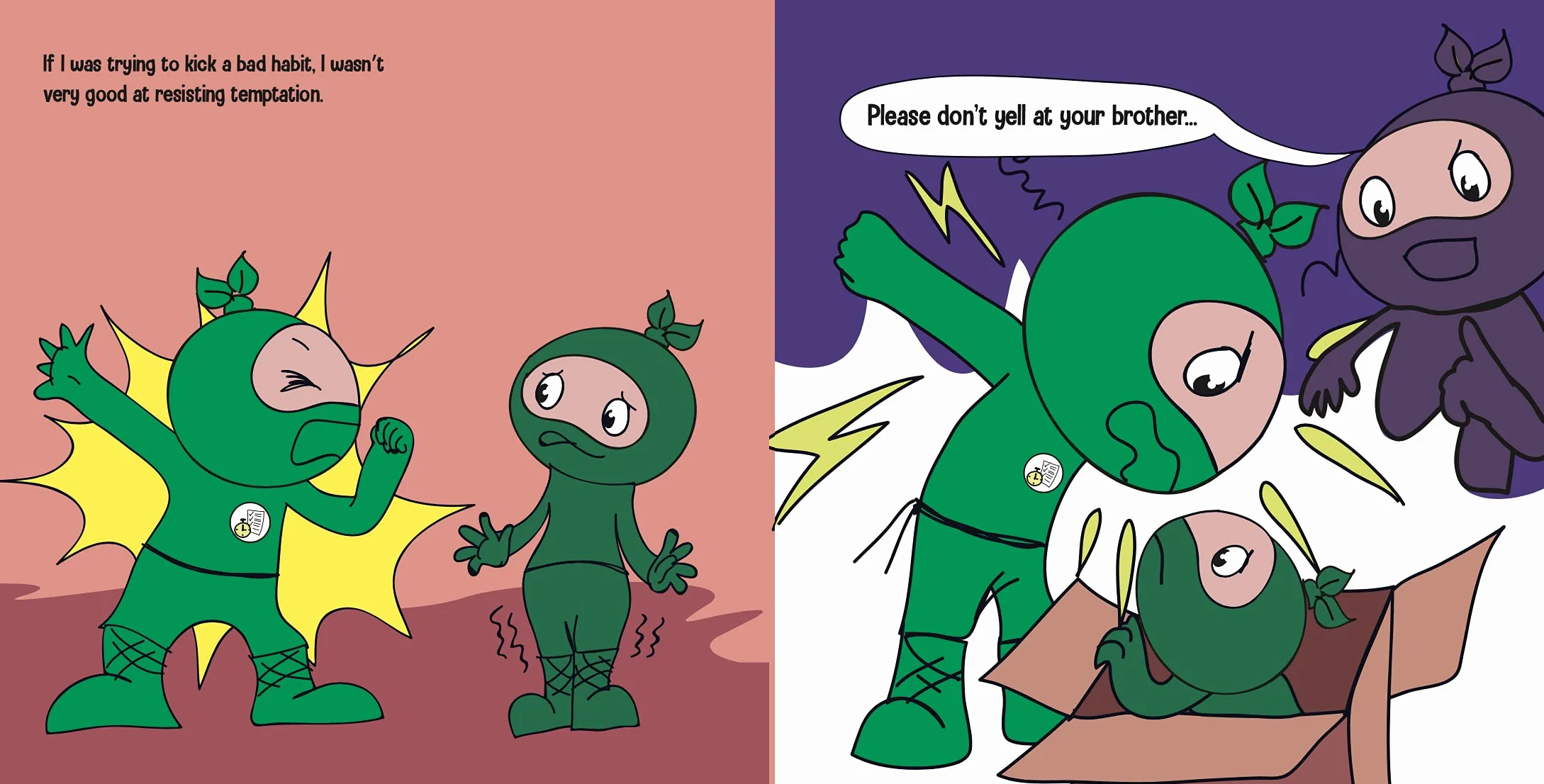 Self-Disciplined Ninja: A Children's Book About Improving Willpower: 47