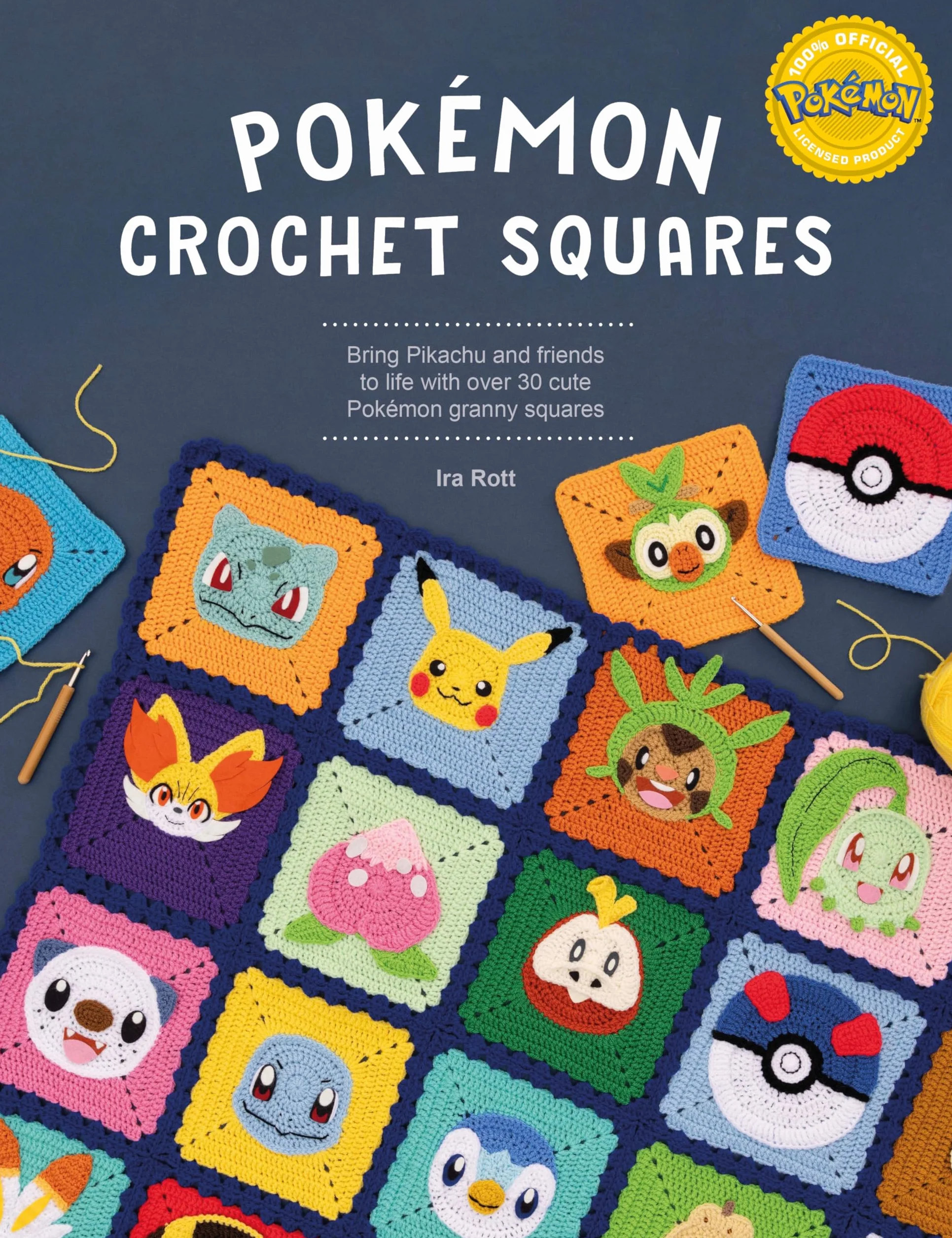 Pokémon Crochet Squares: 30+ Cute Granny Square Patterns for Pikachu & Friends