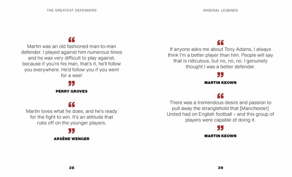 The Little Book of Arsenal Legends