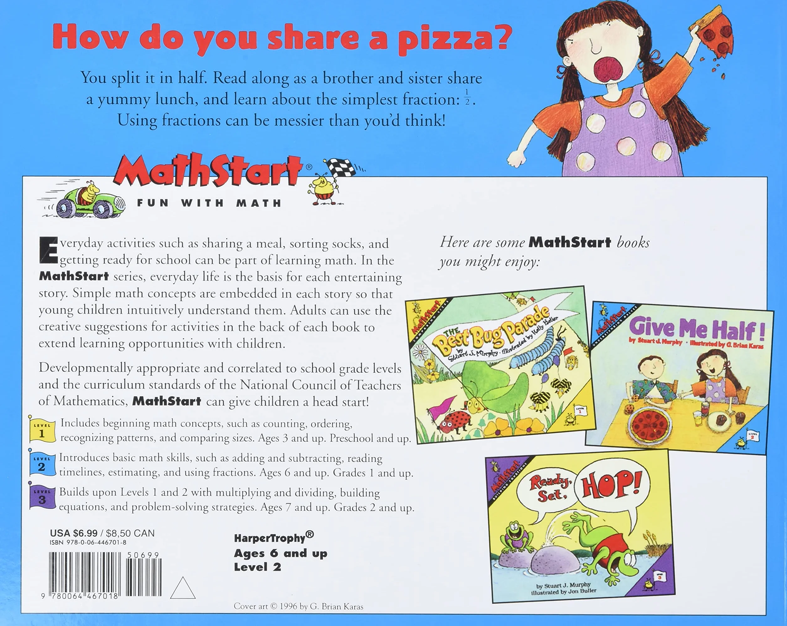 Give Me Half!: MathStart Level 2: Understanding Halves: 1