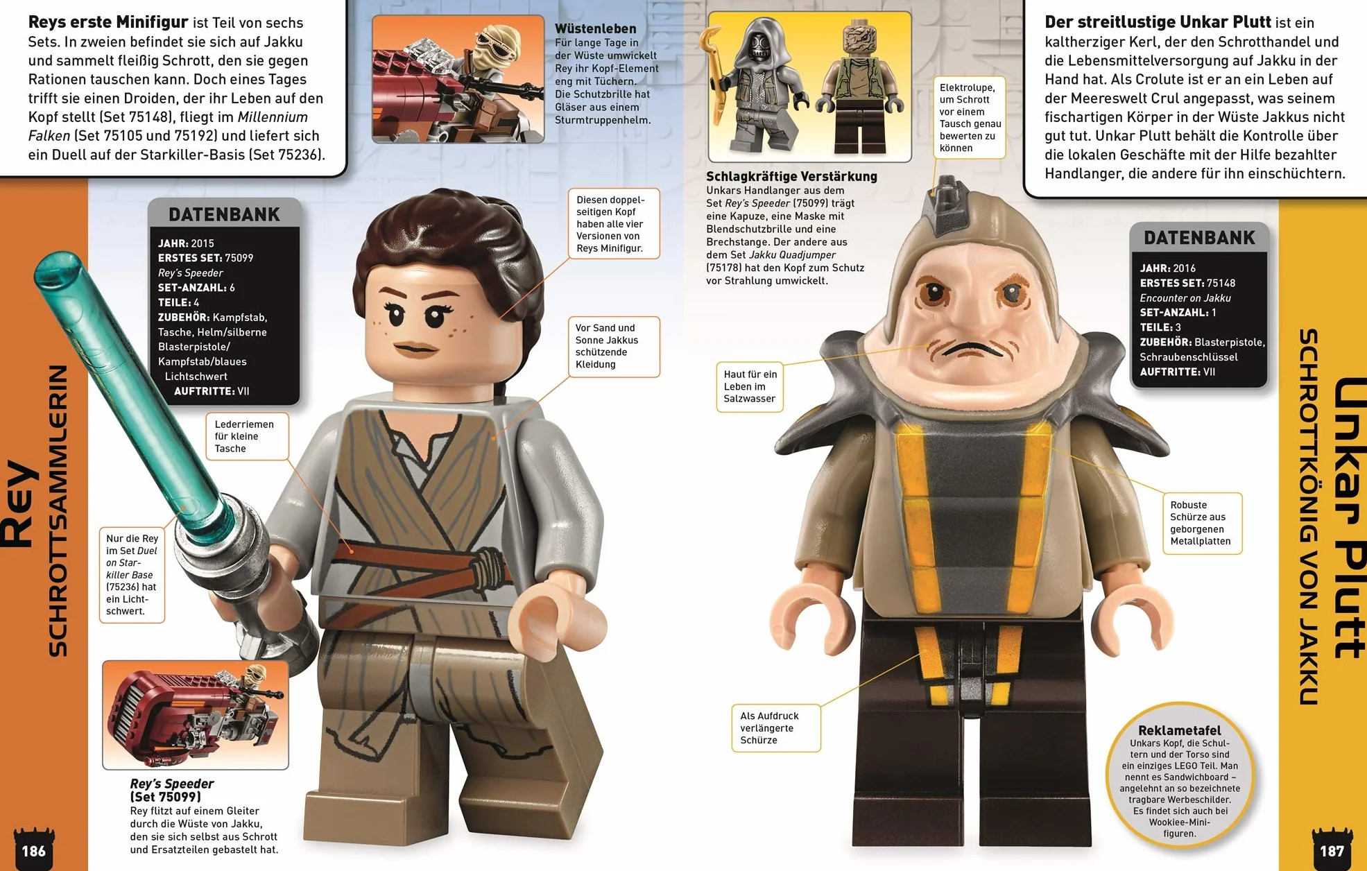 LEGO Star Wars Lexikon der Minifiguren Neuausgabe mit exklusiver Minifigur ab 6 Jahren