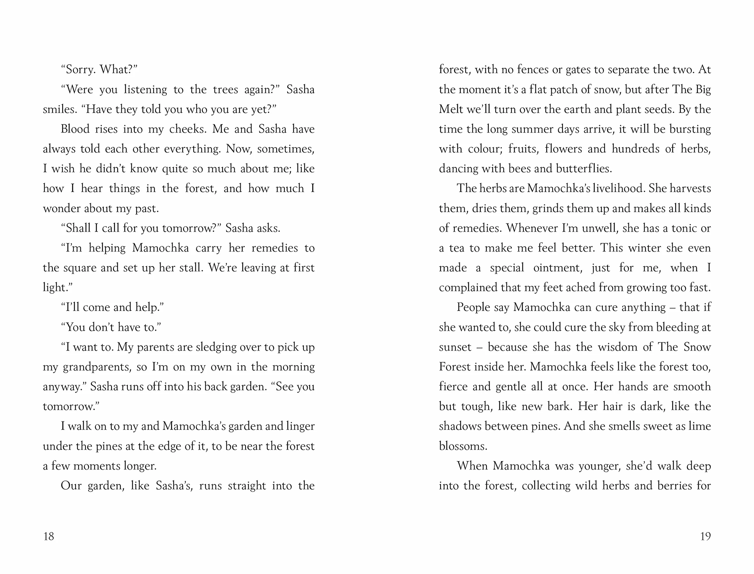 The Girl Who Speaks Bear: Sophie Anderson Magical Adventure Book