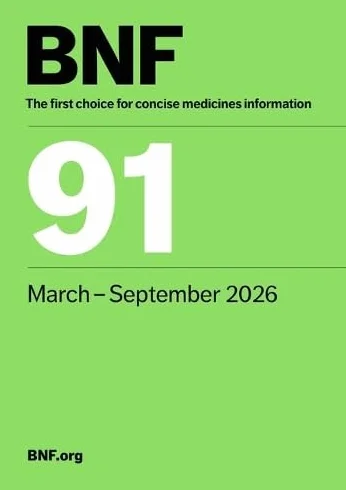 British National Formulary (BNF 91) March 2026