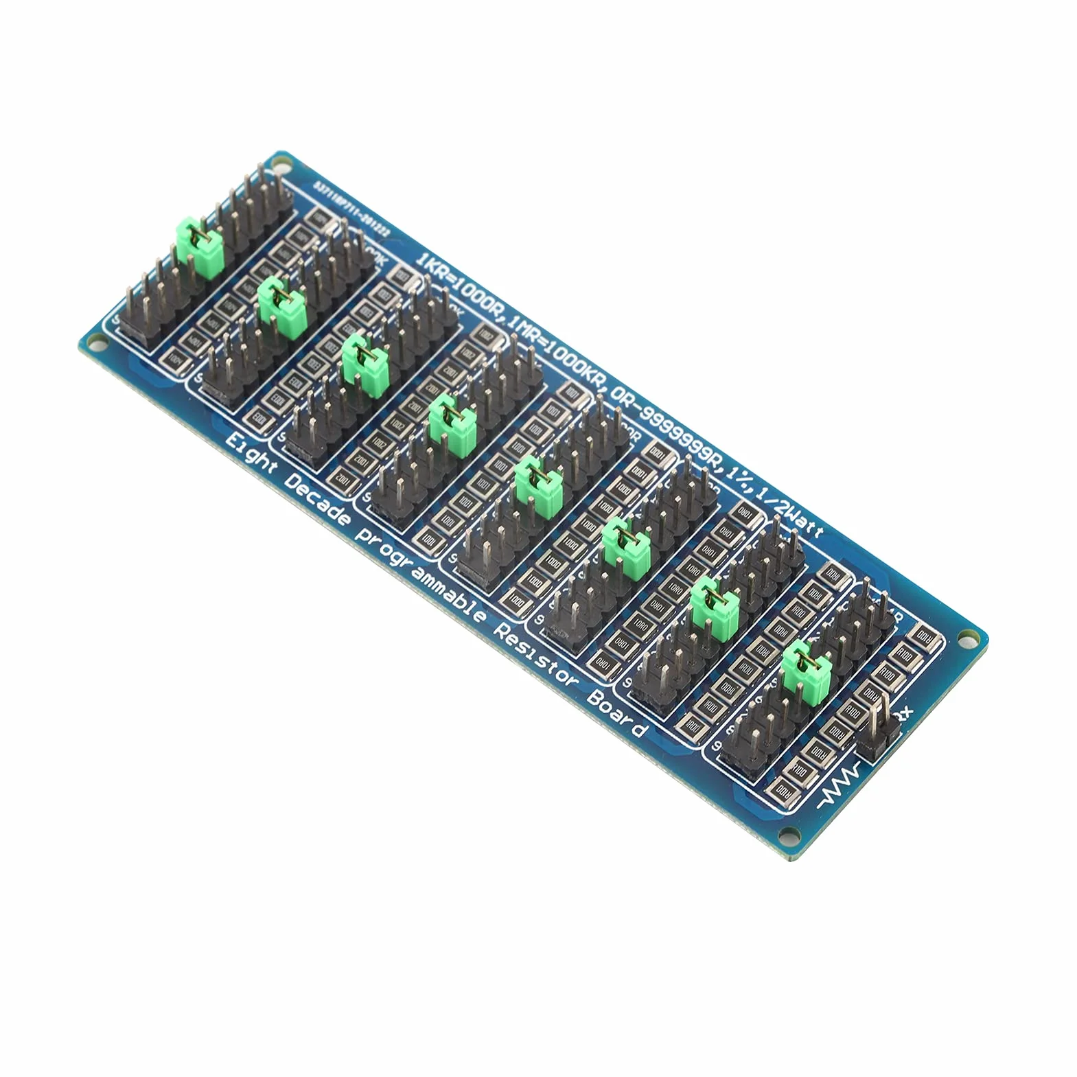 Programowalna Płytka Rezystorowa 0.1Ω-9999999Ω 8 Dekad 0.1Ω/krok 1% 1/2W