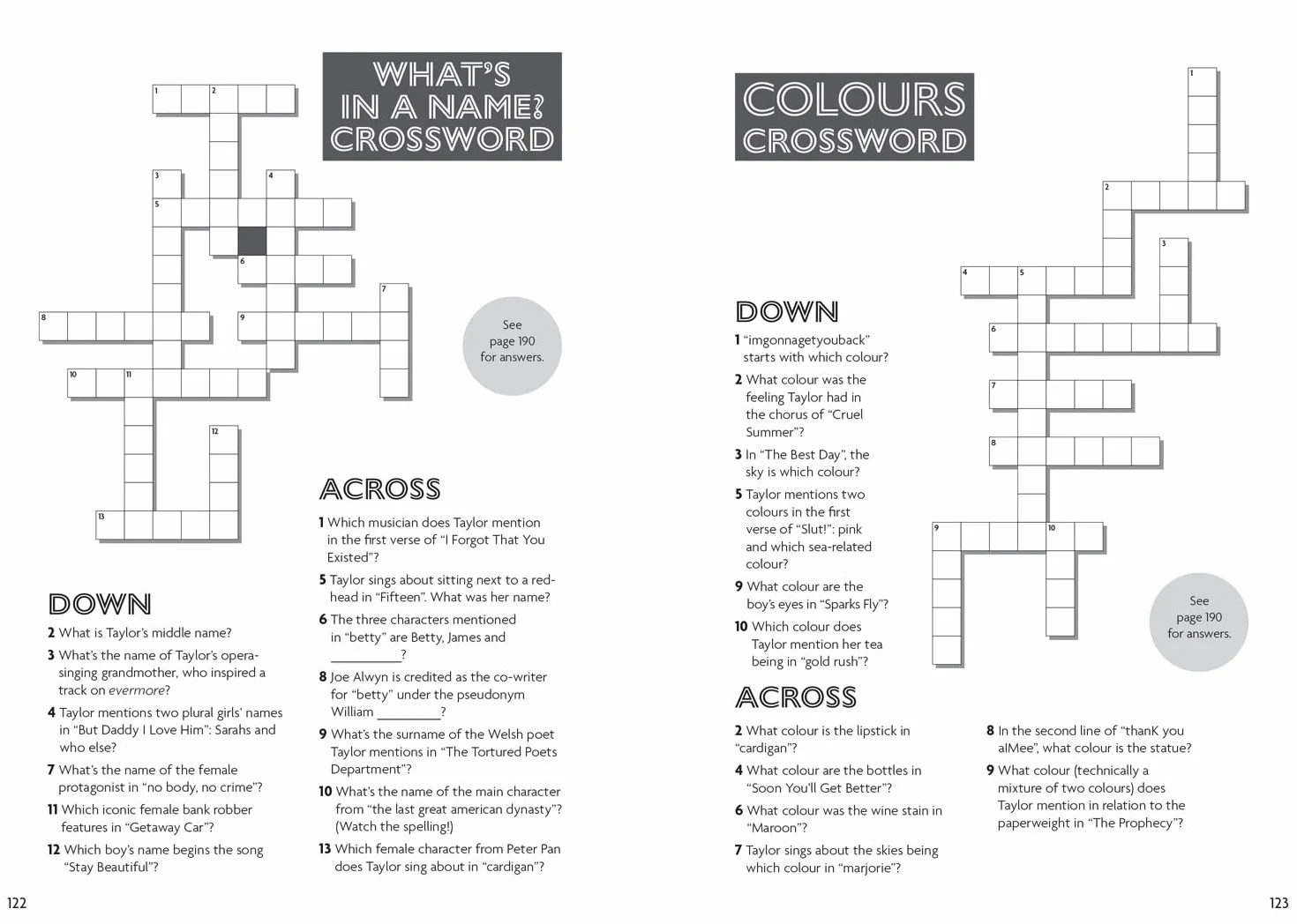 The Taylor Swift Activity Book: Quizzes, Puzzles & Trivia - Sunday Times Bestseller