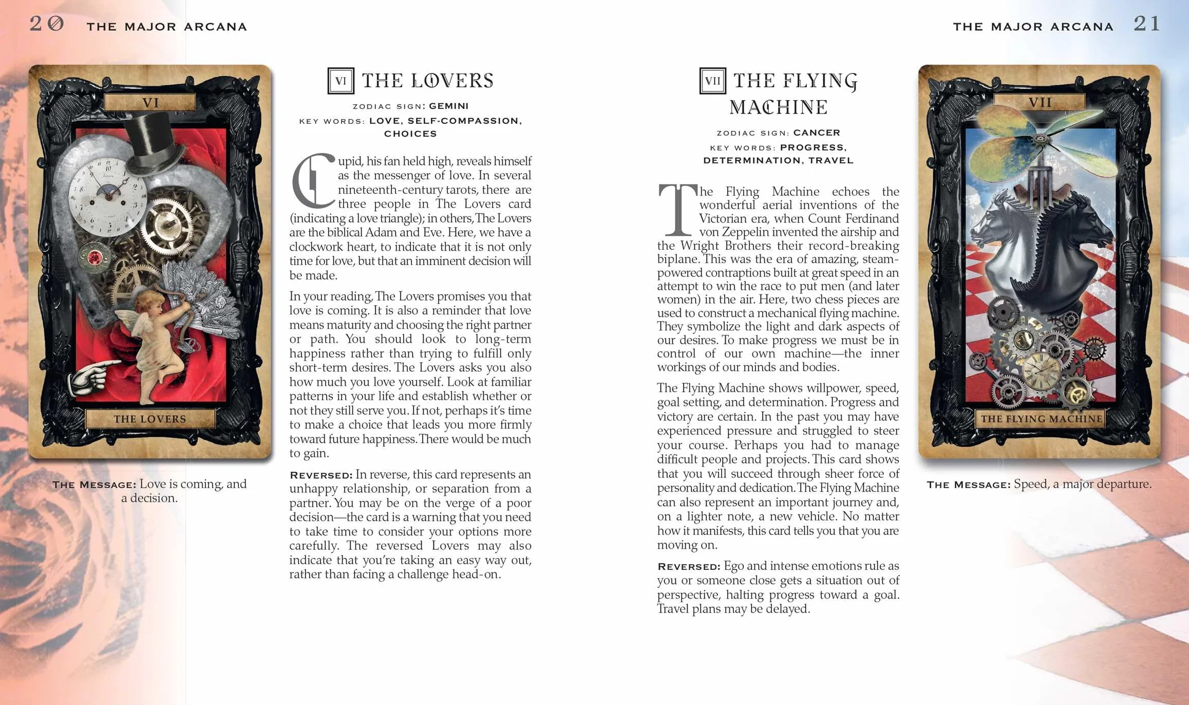 The Gothic Steampunk Tarot: 78-Card Deck & 64-Page Illustrated Book