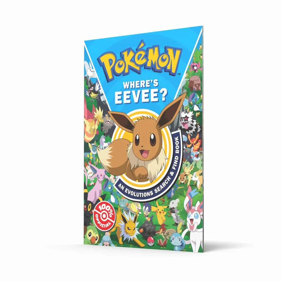 Pokémon Where’s Eevee? An Evolutions Search and Find Book: An action-packed search and find for fans aged 6 and up in this official Pokémon adventure!