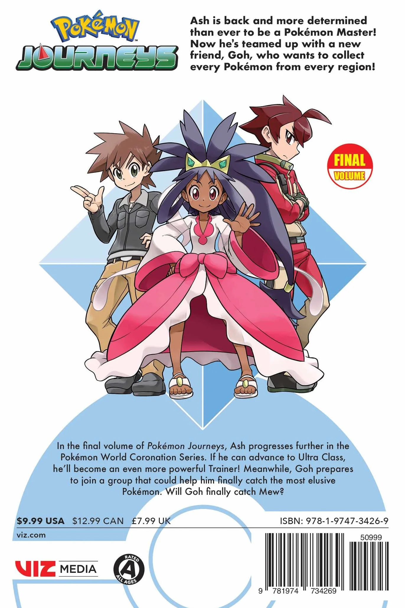 Pokémon Journeys, Vol. 4: Volume 4