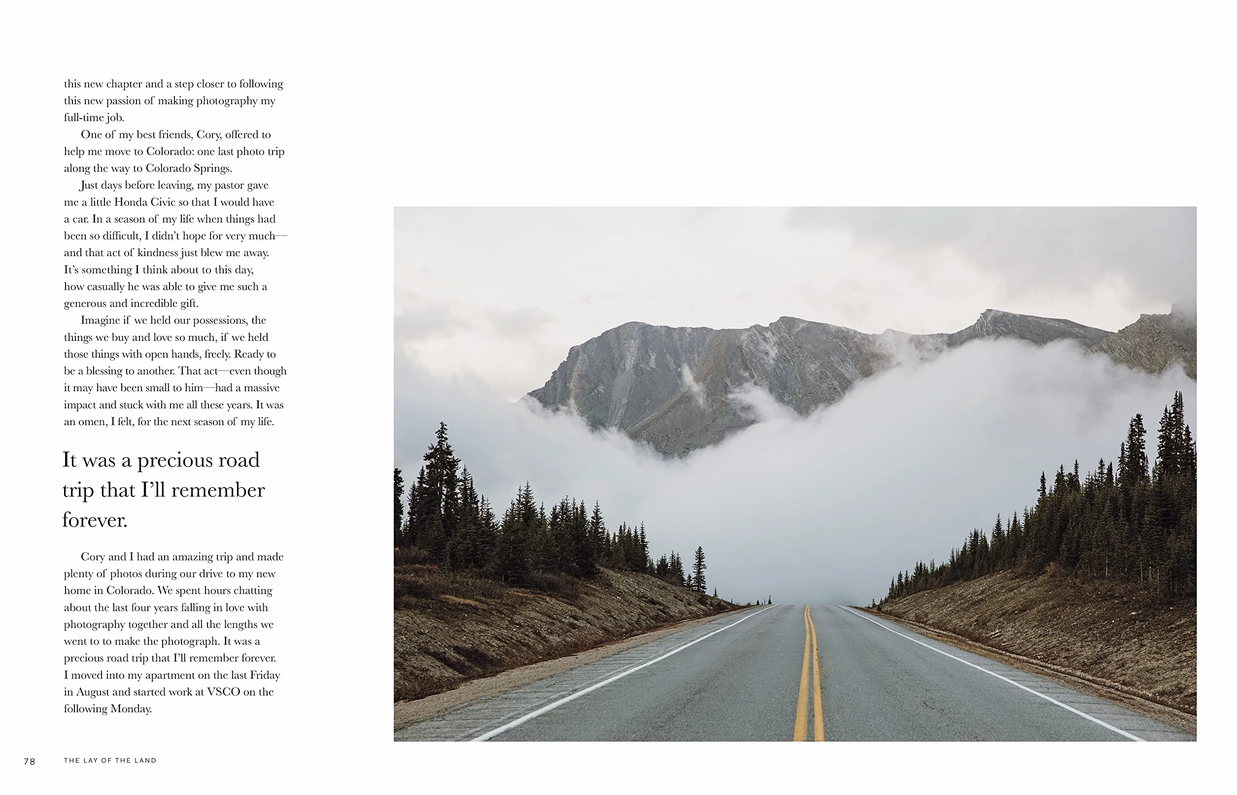 The Lay of the Land: A Self-Taught Photographer's Journey to Find Faith, Love, and Happiness