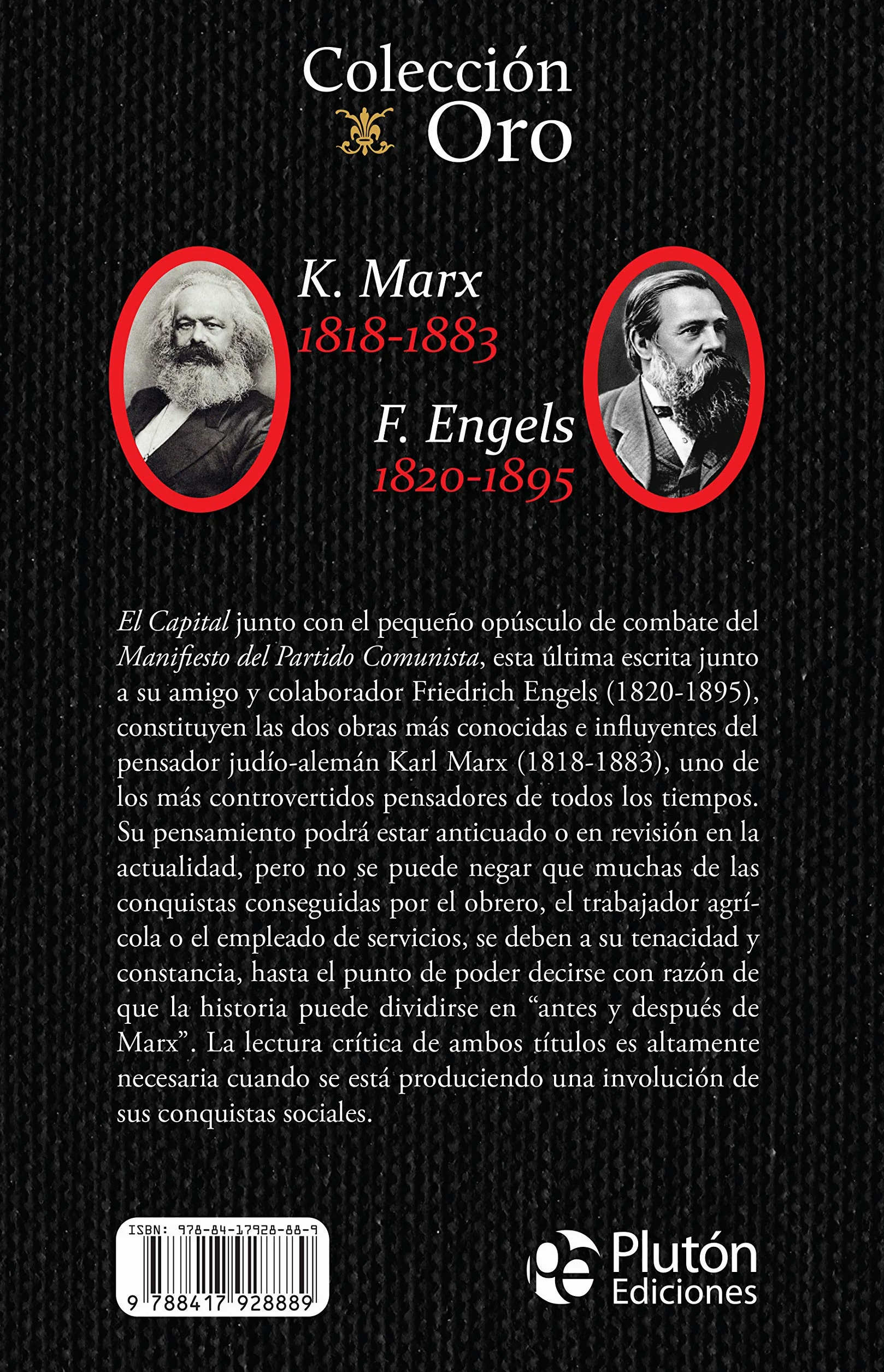 El Capital y Manifiesto del Partido Comunista