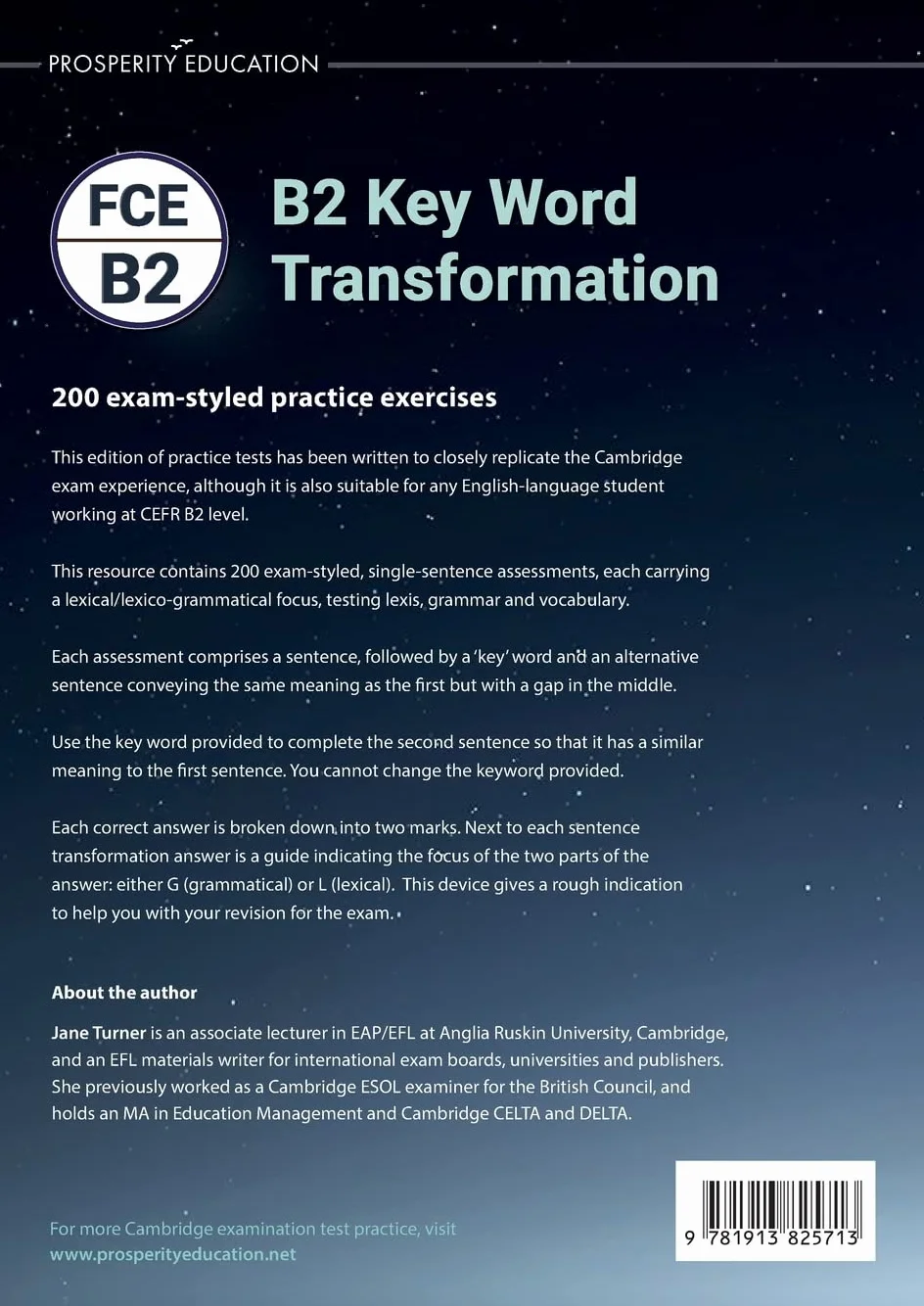 B2 Key Word Transformation: 200 exam-styled practice exercises