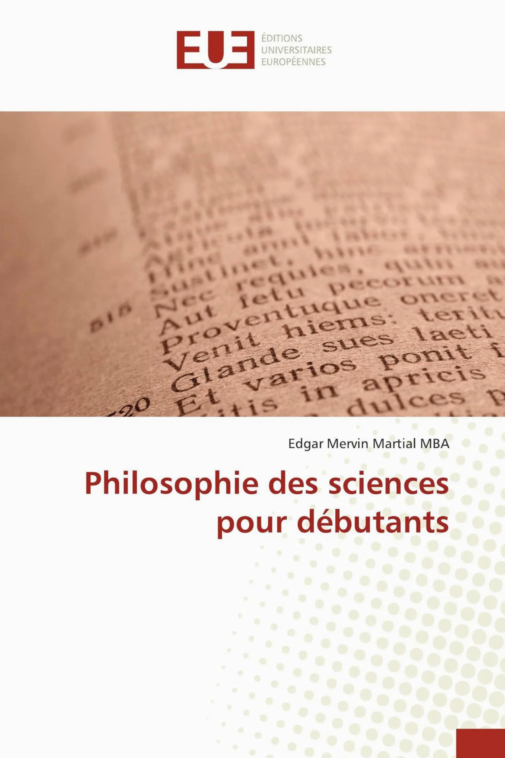 Philosophie des sciences pour débutants