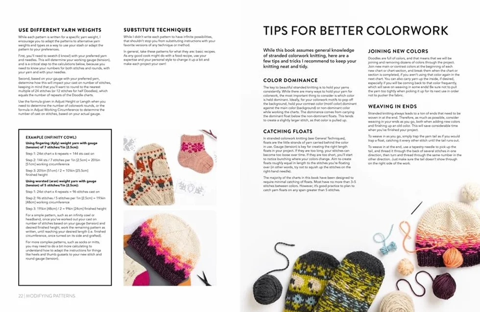 The Doodle Knit Directory: 200 Mix & Match Motifs and Patterns for Knitted Accessories