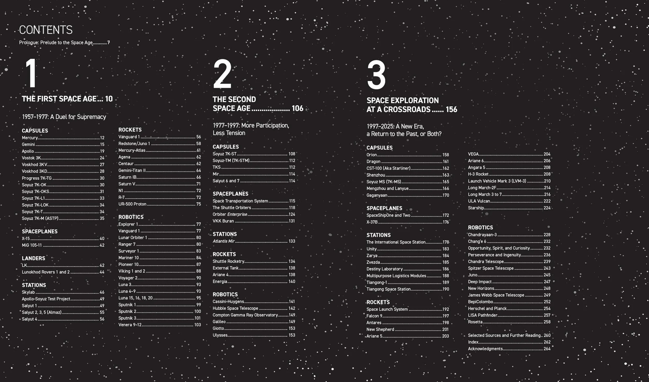 The Complete Book of Spacecraft: Rockets, Shuttles, Satellites, Space Stations