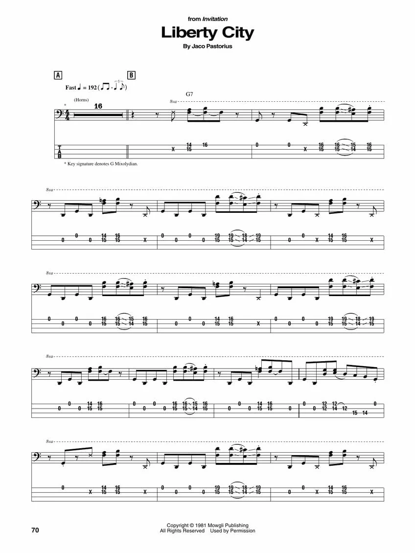 Jaco Pastorius Bass Recorded Versions 16 Titres