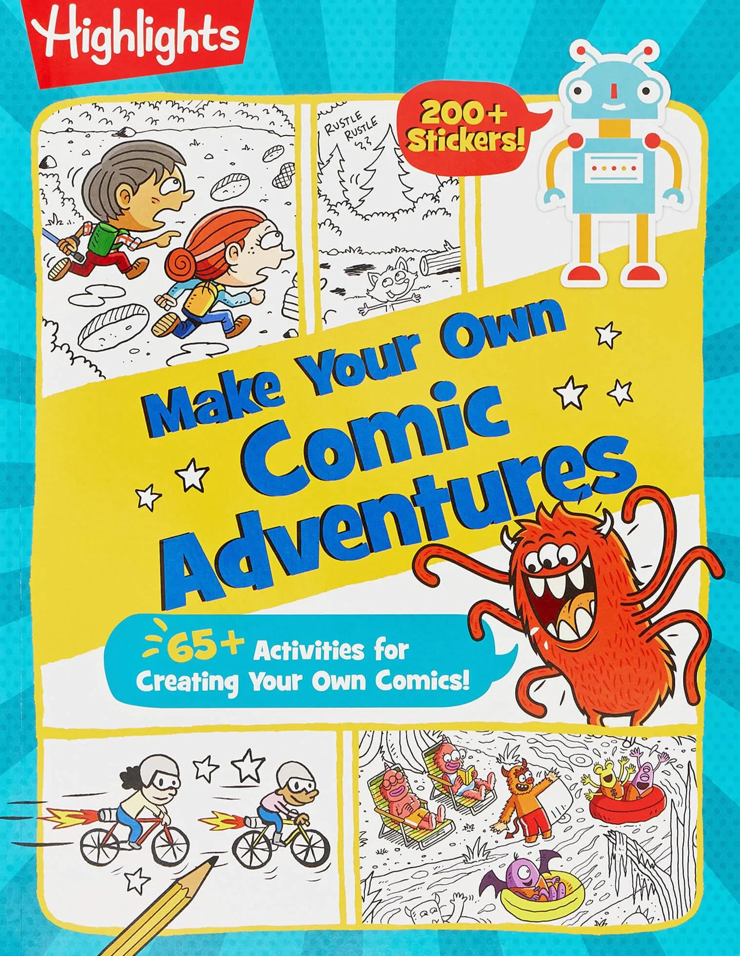 Make Your Own Comic Adventures: 65+ Activities for Creating Comics
