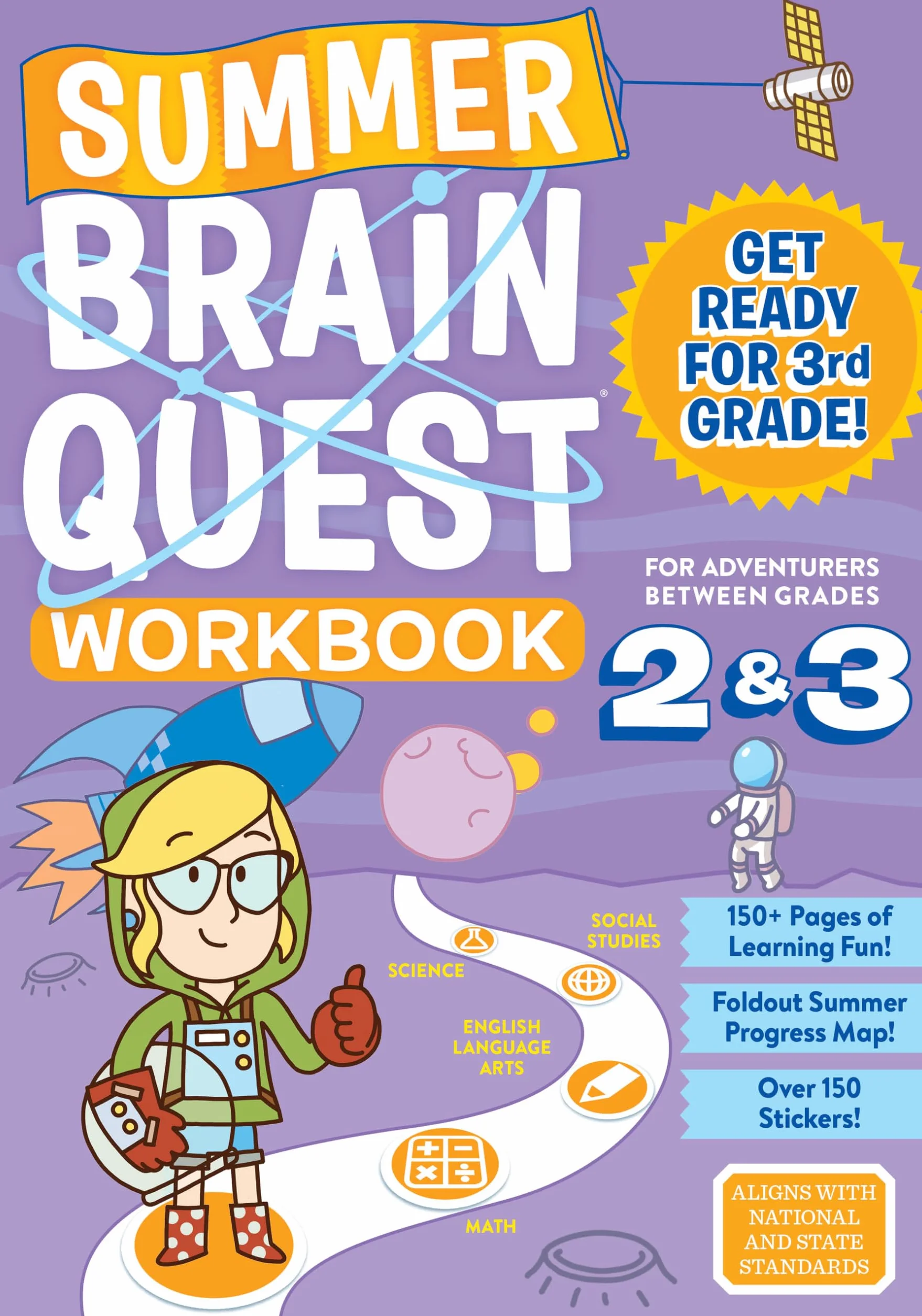 Summer Brain Quest: Between Grades 2 & 3: Between Grades 2 & 3, For Adventurers Ages 7-8