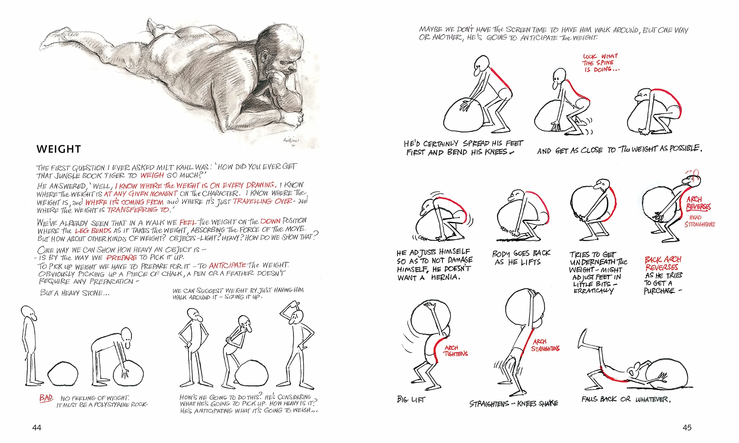The Animator's Survival Kit: Flexibility and Weight by Richard Williams
