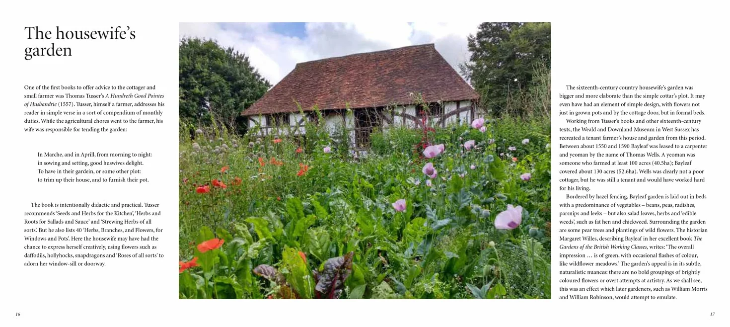 Cottage Gardens: Britain's Most Beautiful Gardens with Advice