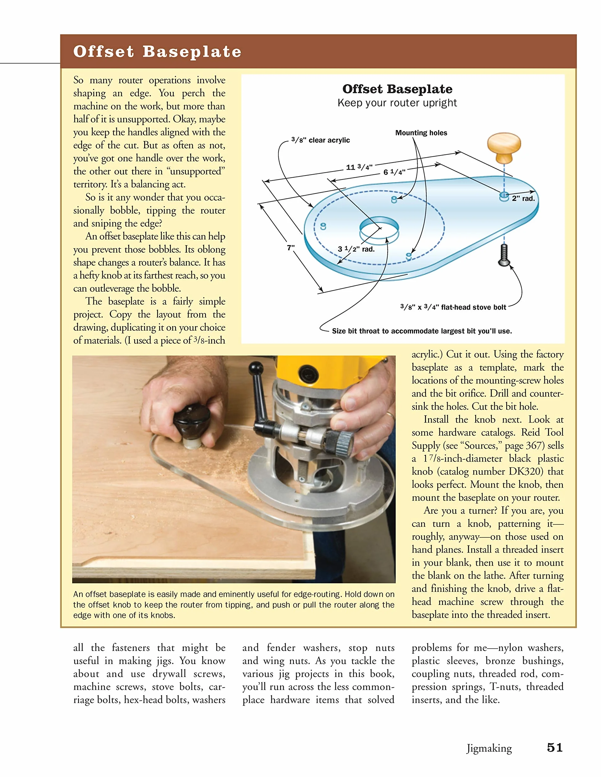 Woodworking with the Router: Professional Router Techniques and Jigs Any Woodworker Can Use