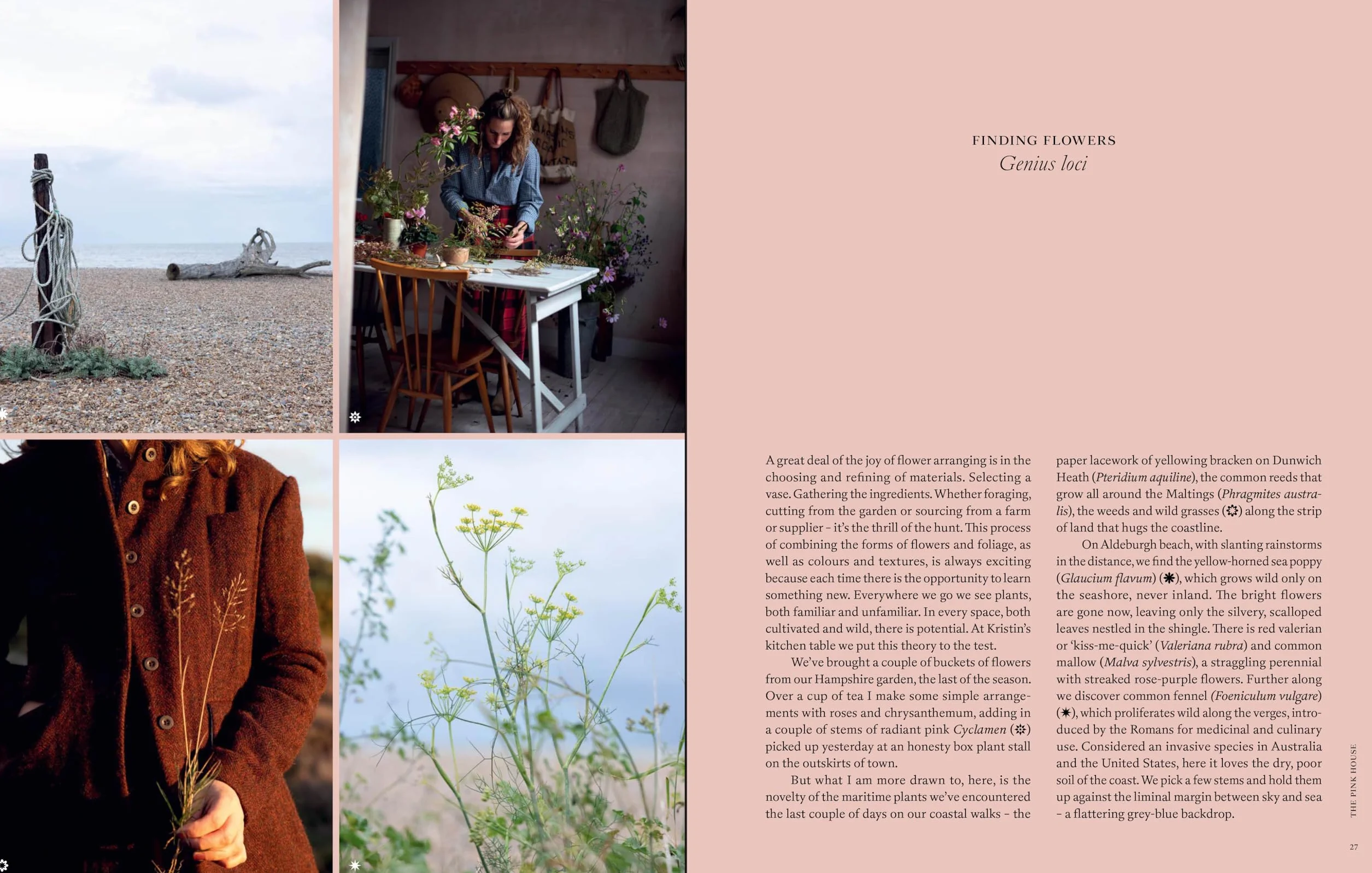 Naturalistic Flowers: A Year of Plants, Places and People /anglais